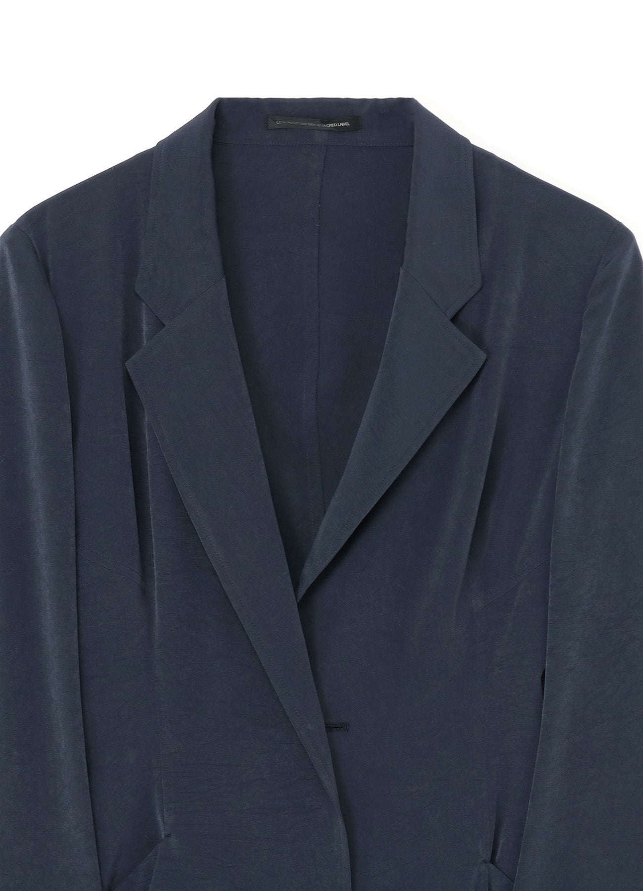Elegant Crepe de Chine Asymmetric Jacket for Women - Lightweight & Stylish Outerwear for Office, Evening Events & Date Nights