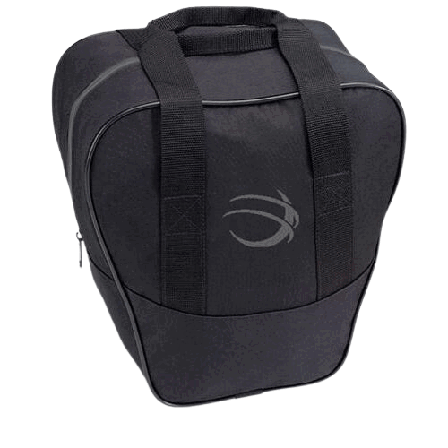 BSI Nova Single Tote Bowling Bag - Black Charcoal | Lightweight & Durable Bowling Accessory for League Games & Practice Sessions