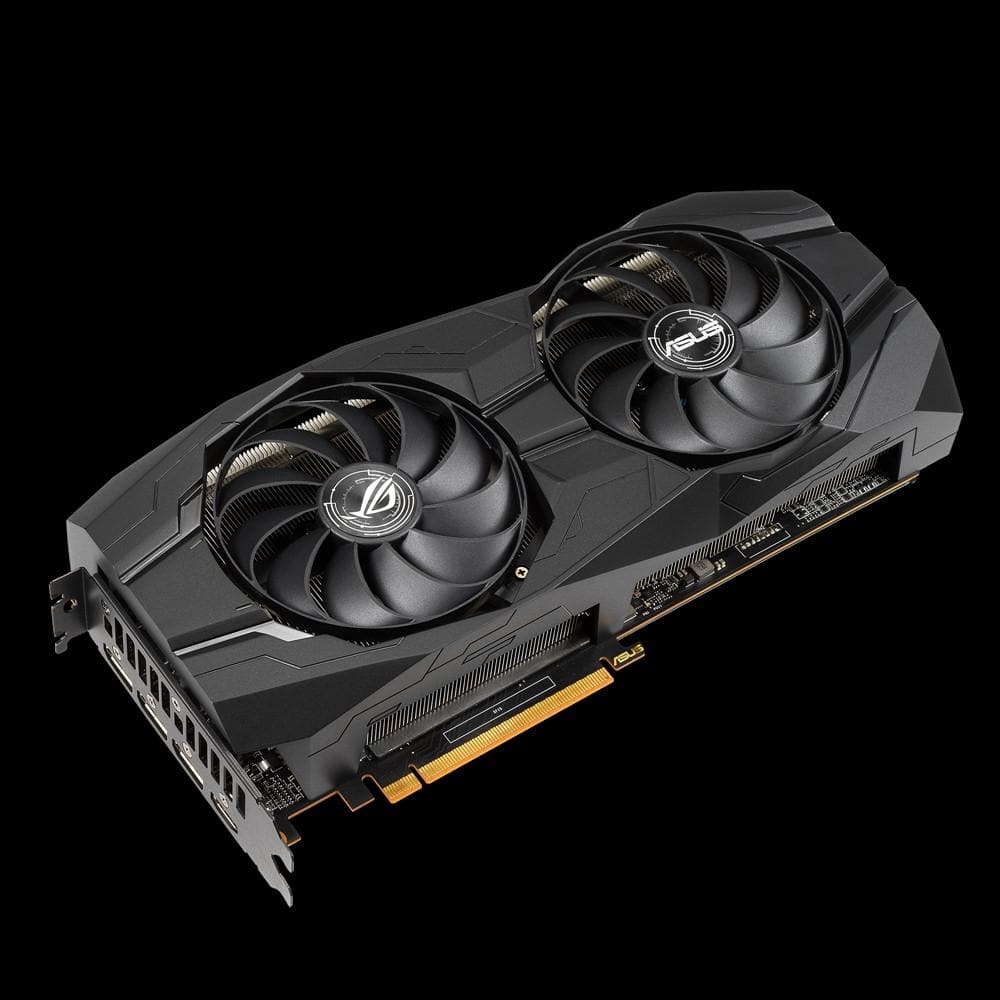 ASUS ROG STRIX RX 5500 XT 8GB GDDR6 Gaming Graphics Card - High Performance for 1080p Gaming, VR & Content Creation (3-Year Warranty) | Perfect for PC Builds, Esports & Video Editing