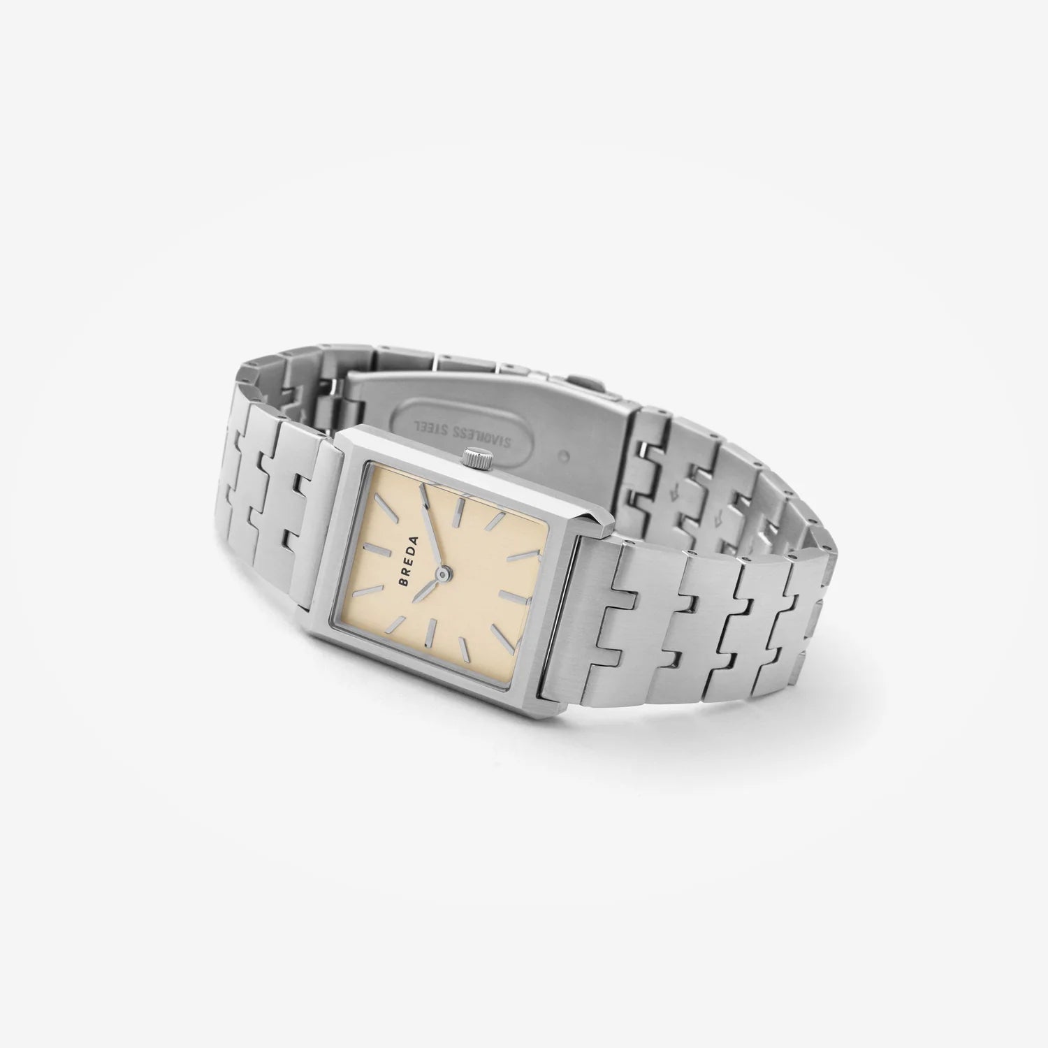Breda Virgil Bracelet Watch for Women - Minimalist Gold-Tone Stainless Steel Watch with Leather Strap - Perfect for Everyday Wear, Office & Casual Outfits