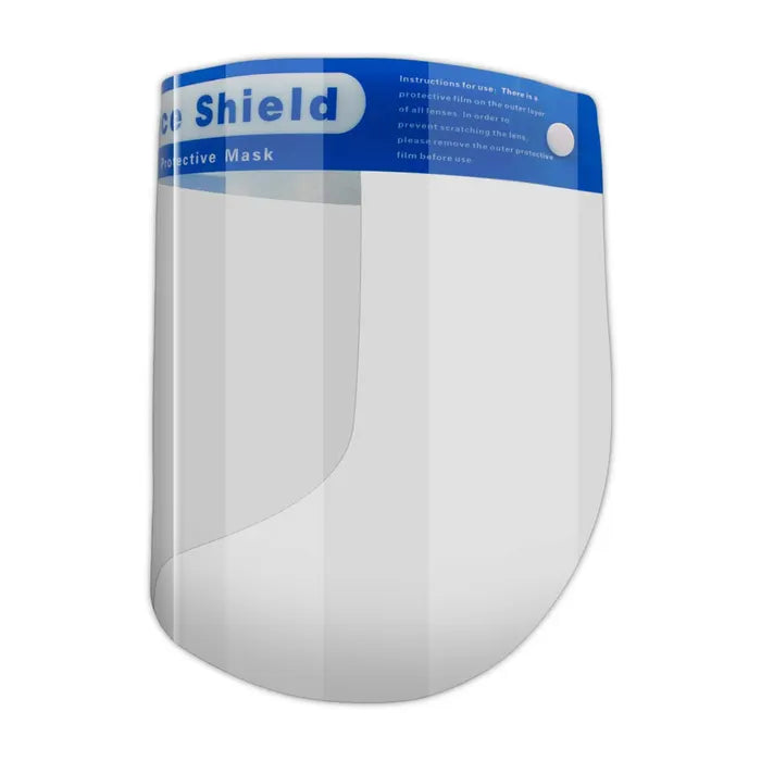 Reusable Face Shield (1 Pack) - Comfortable & Adjustable Protective Face Mask for Adults - Perfect for Work, School, Travel & Daily Protection