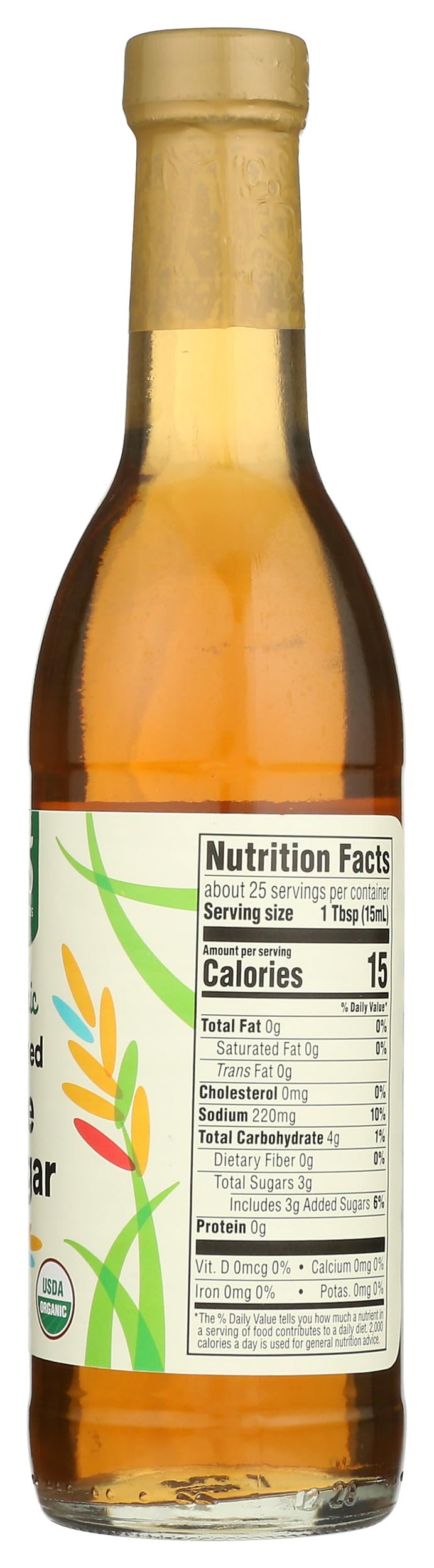 365 by Whole Foods Market Organic Seasoned Rice Vinegar, 12.7 Fl Oz - Perfect for Sushi, Salad Dressings & Asian Cooking