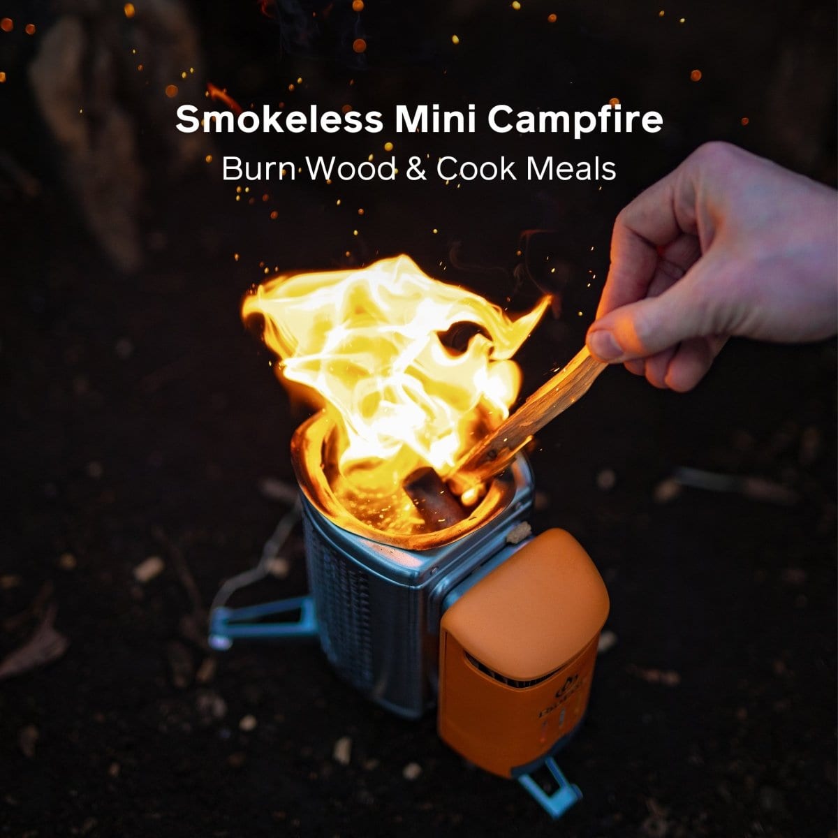 CampStove 2 Plus - Portable Wood Burning Camping Stove for Backpacking, Hiking & Outdoor Cooking | Eco-Friendly Biomass Fuel Stove for Emergency Preparedness & Off-Grid Adventures
