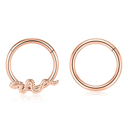 Style11:Rose Gold with Snake Shape