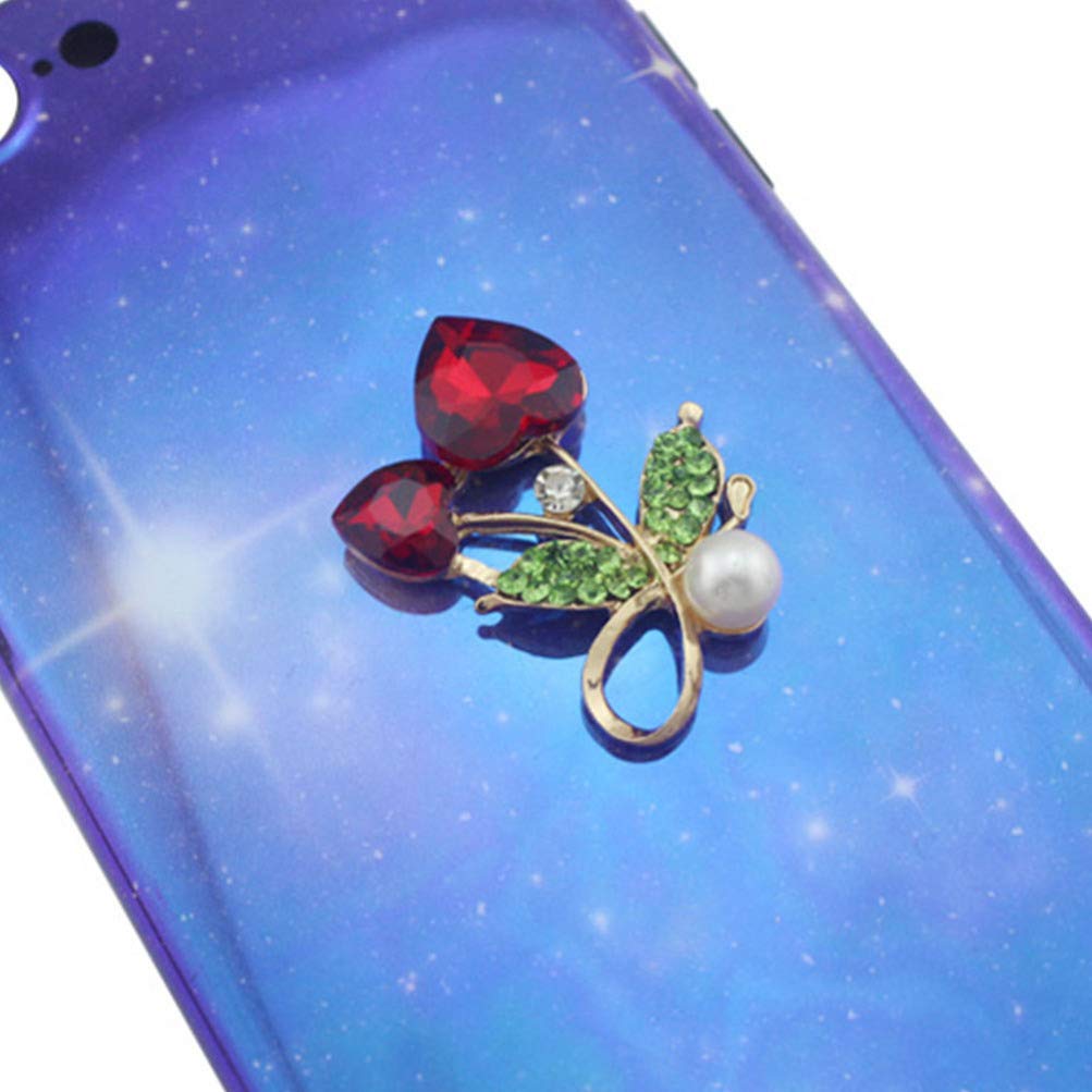 UKCOCO 3D Glitter Stickers for Phone Case, Laptop & Jewelry - 3pcs Rhinestone Automotive Decals | Perfect for DIY Crafts, Car Decor & Personalizing Accessories