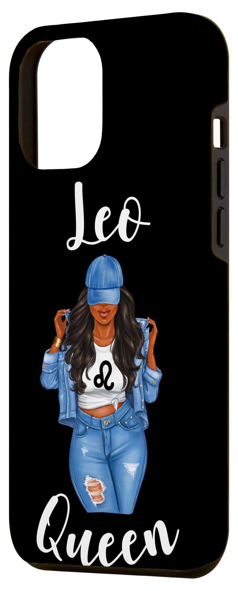 iPhone 12 Pro Max Case - August Birthday Zodiac Leo Queen Design for Women | Durable Protective Phone Cover for Everyday Use, Work & Travel
