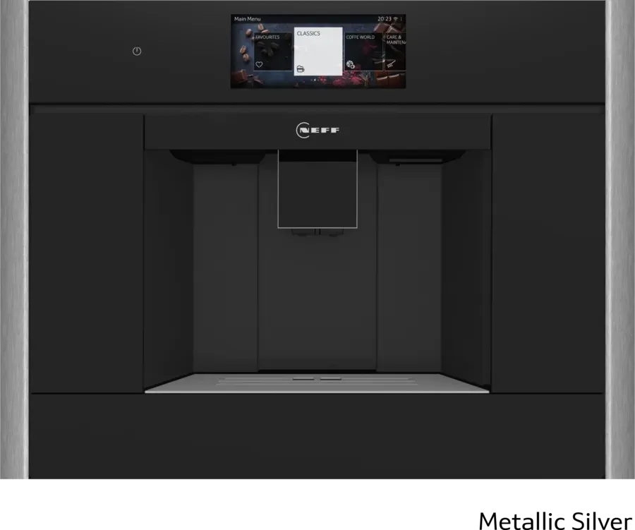 Neff N90 Fully Automatic Built-In Coffee Machine with Flex Design - Perfect for Home Kitchens & Office Break Rooms (Model: CL9TX11Y0)