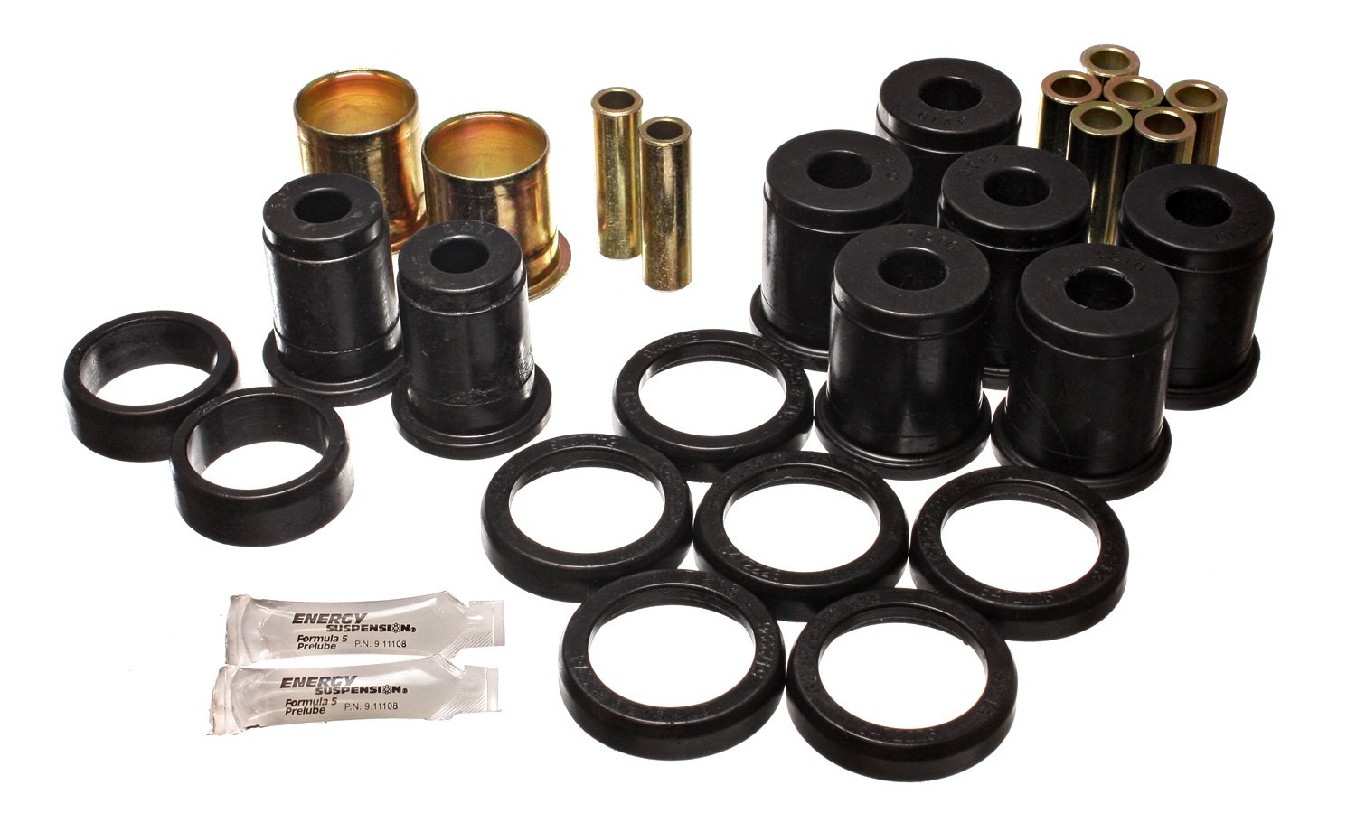 Energy Suspension 3.3158G Polyurethane Control Arm Bushing Kit for GM Vehicles - Improves Handling & Reduces Vibration for Chevy, GMC Trucks & SUVs
