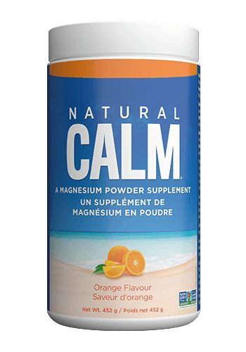 Natural Calm Magnesium Citrate Powder - Orange Flavor 16 oz | Stress Relief & Sleep Aid Supplement for Relaxation & Muscle Recovery - Perfect for Nighttime, Workout Recovery & Daily Wellness