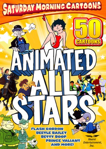 Animated All Stars Vol. 1 DVD - Classic Cartoon Collection for Kids & Family Movie Nights