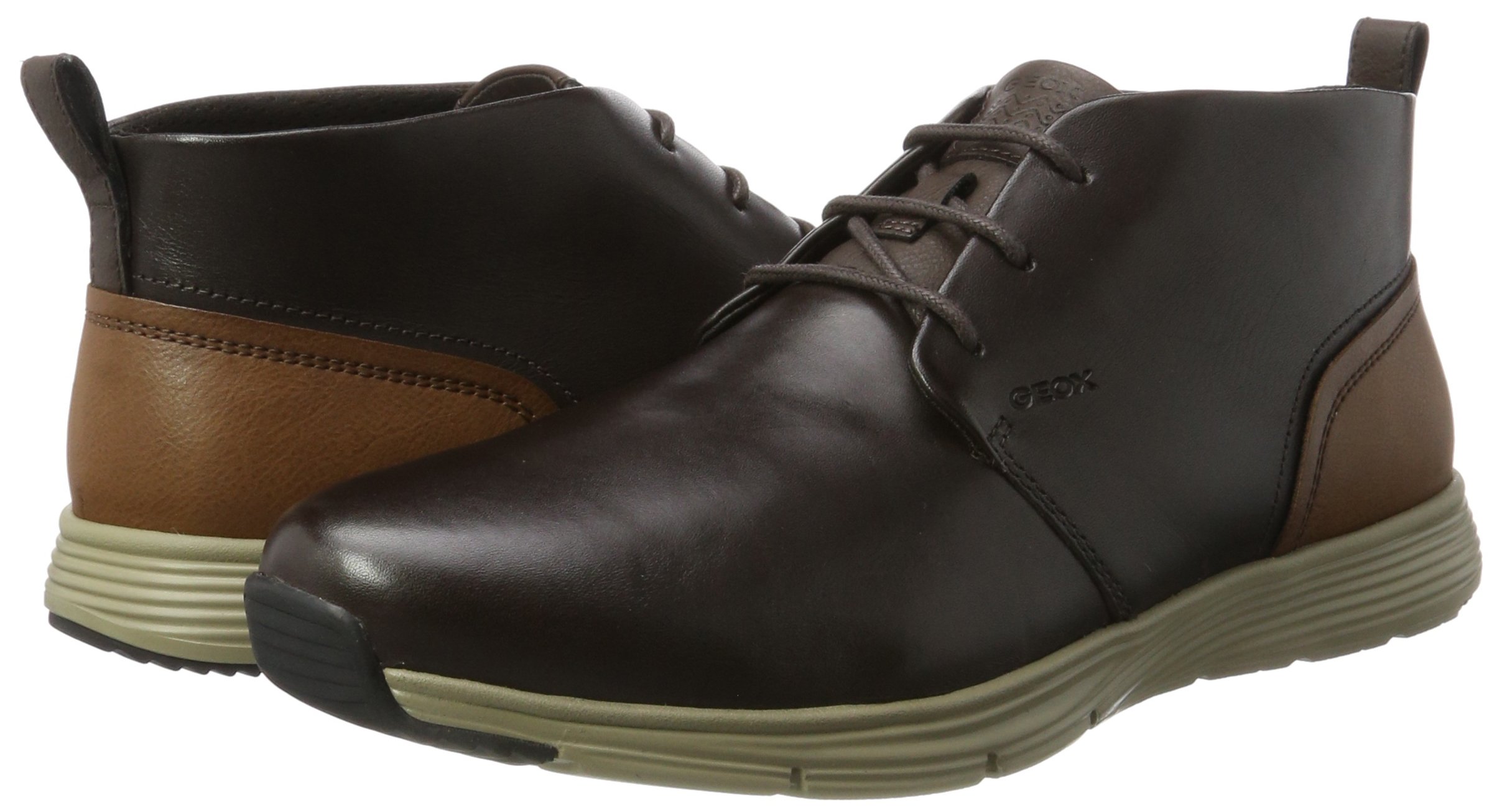 Geox Men's Snapish Fashion Sneakers - Breathable Casual Shoes for Walking, Running & Everyday Wear | Comfortable Lightweight Design for Work, Travel & Outdoor Activities