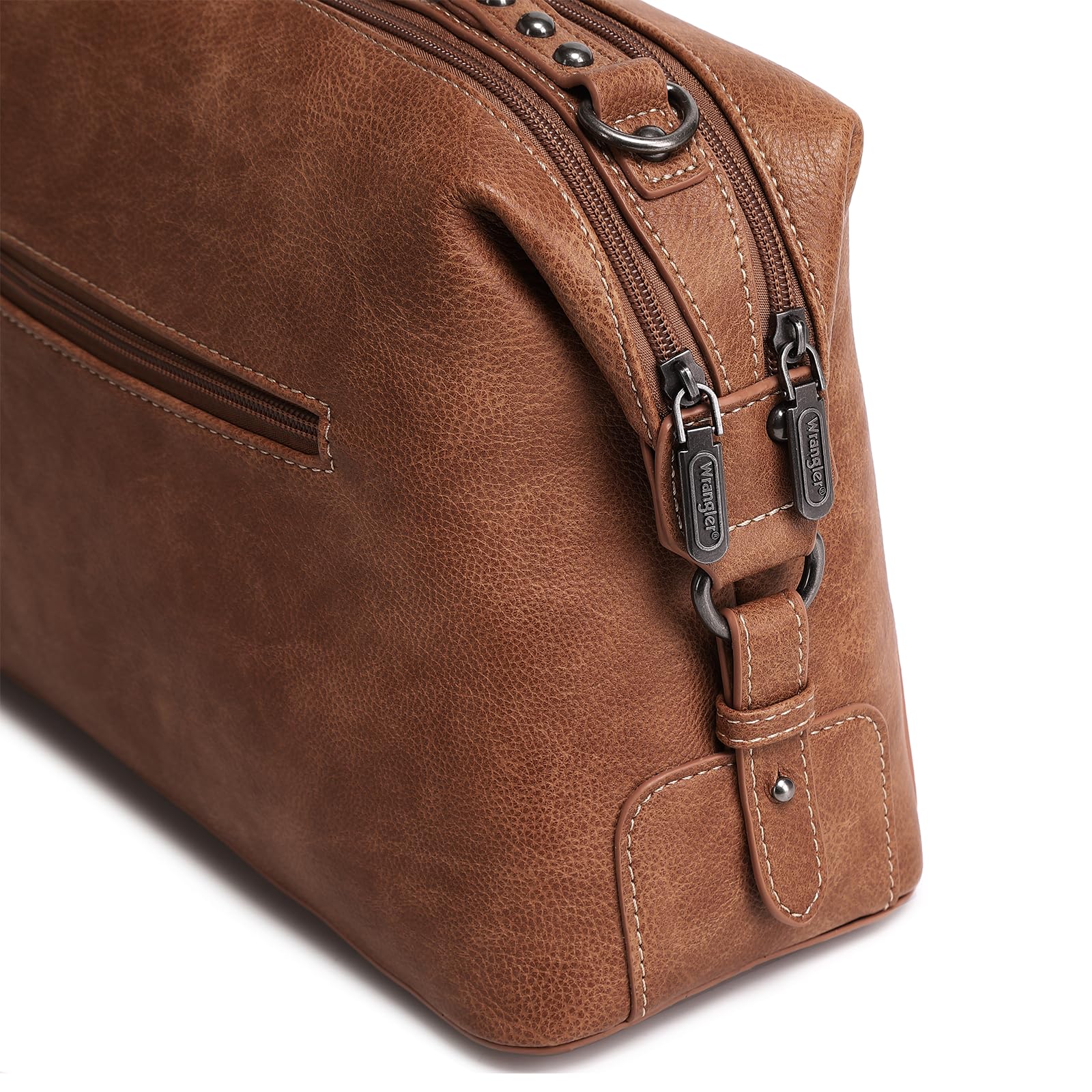 Wrangler Women's Doctor Bag - Top Handle Hobo Shoulder Barrel Satchel Purse | Stylish & Durable Handbag for Work, Travel & Everyday Use