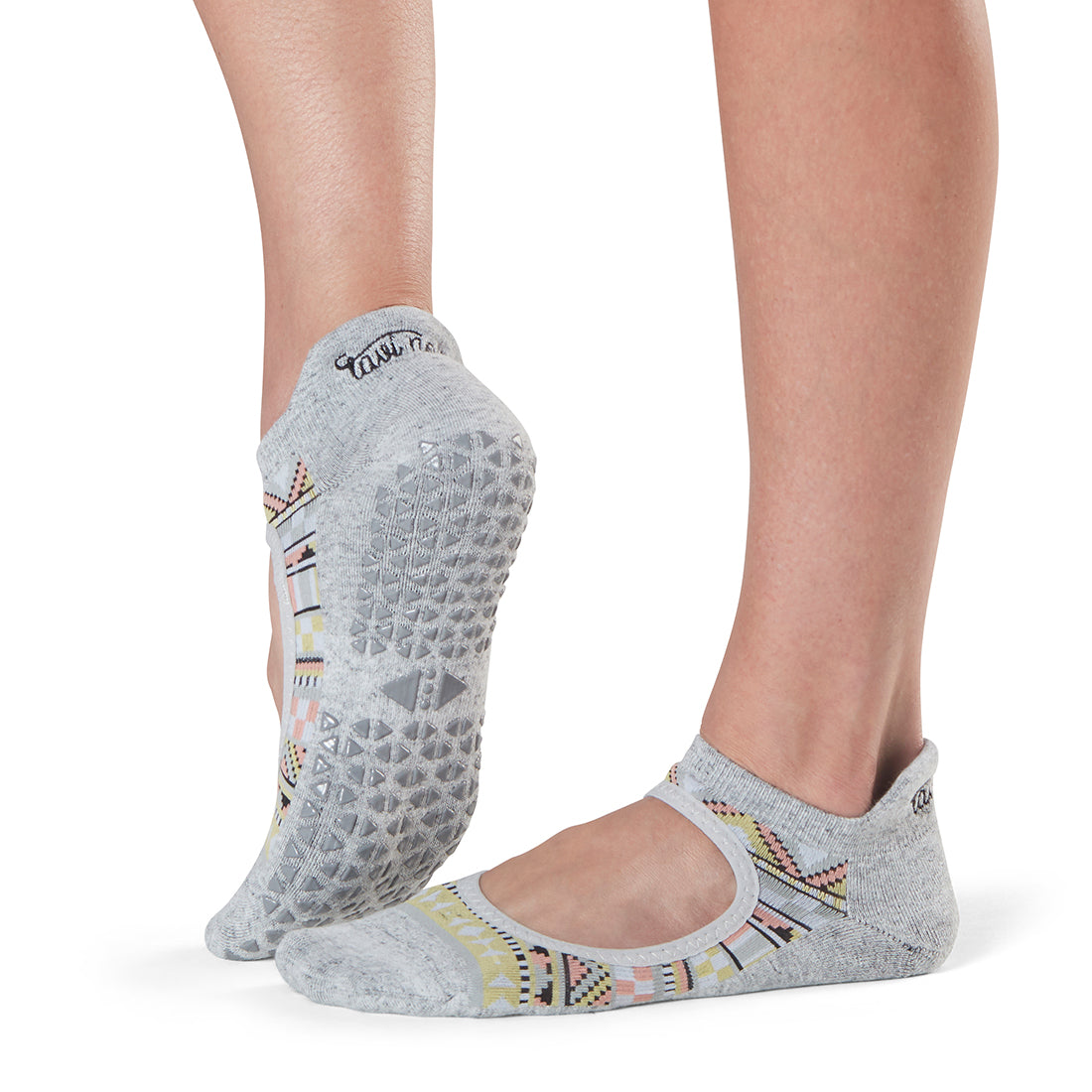 Tavi Noir Emma Grip Socks - Non-Slip Yoga Socks for Women, Anti-Skid Workout Socks with Grips for Pilates, Barre & Home Exercise - Perfect for Yoga, Gym and Fitness Activities