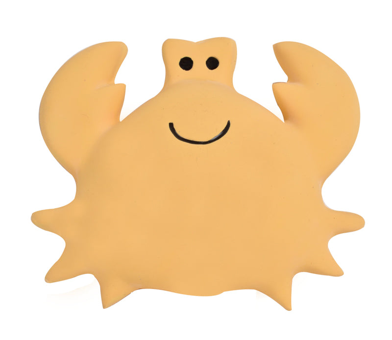 Tikiri Ocean Buddies Natural Rubber Teething Toys for Babies - Safe, Non-Toxic Chew Toys for Infants & Toddlers | Perfect for Teething Relief, Sensory Play & Bath Time Fun
