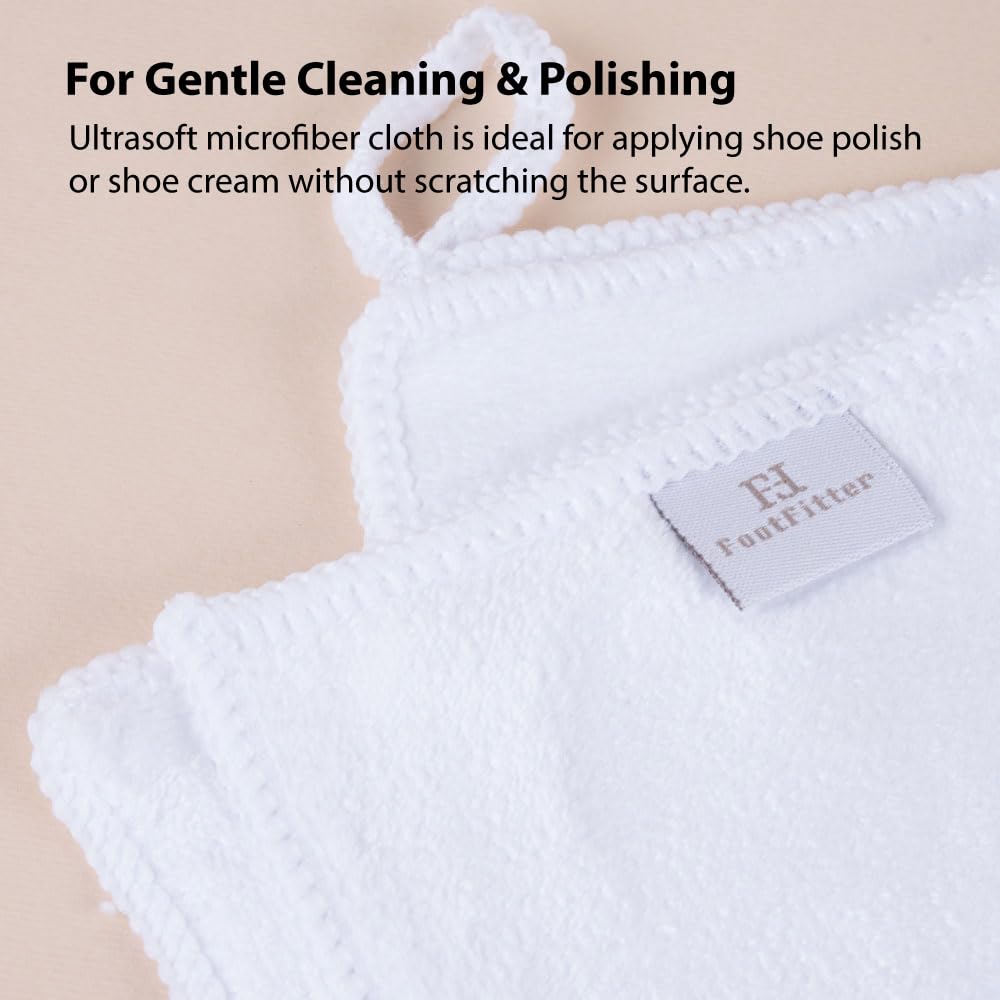 Premium Leather Shoe Shine & Suede Cleaning Kit with Cedar Valet Box - Includes Polish Cream, Brushes & Shoe Care Tools for Men's Dress Shoes, Boots & Accessories - Perfect for Home, Office & Travel Shoe Maintenance