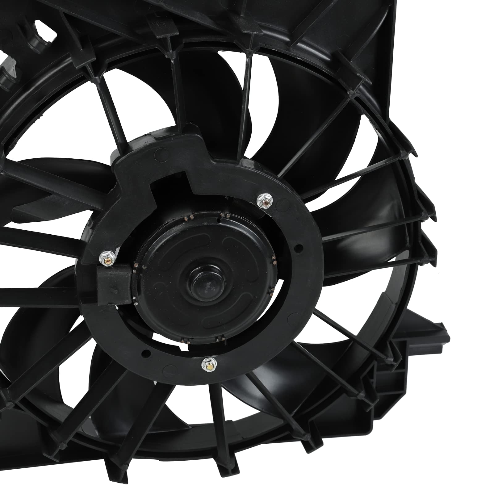 620039 Dual Cooling Fan Motor Assembly for 2005-2008 Dodge Magnum & 2006-2008 Dodge Charger - Replacement for OEM 5174358AA - Improves Engine Cooling Performance for Hot Weather & Heavy Load Driving