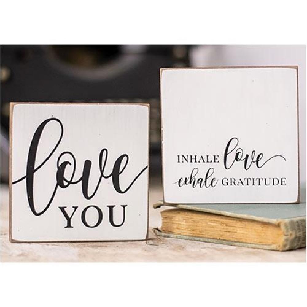 Inhale Love Block 2 Assorted Scented Candles - Perfect for Romantic Dinners, Relaxing Baths & Home Decor