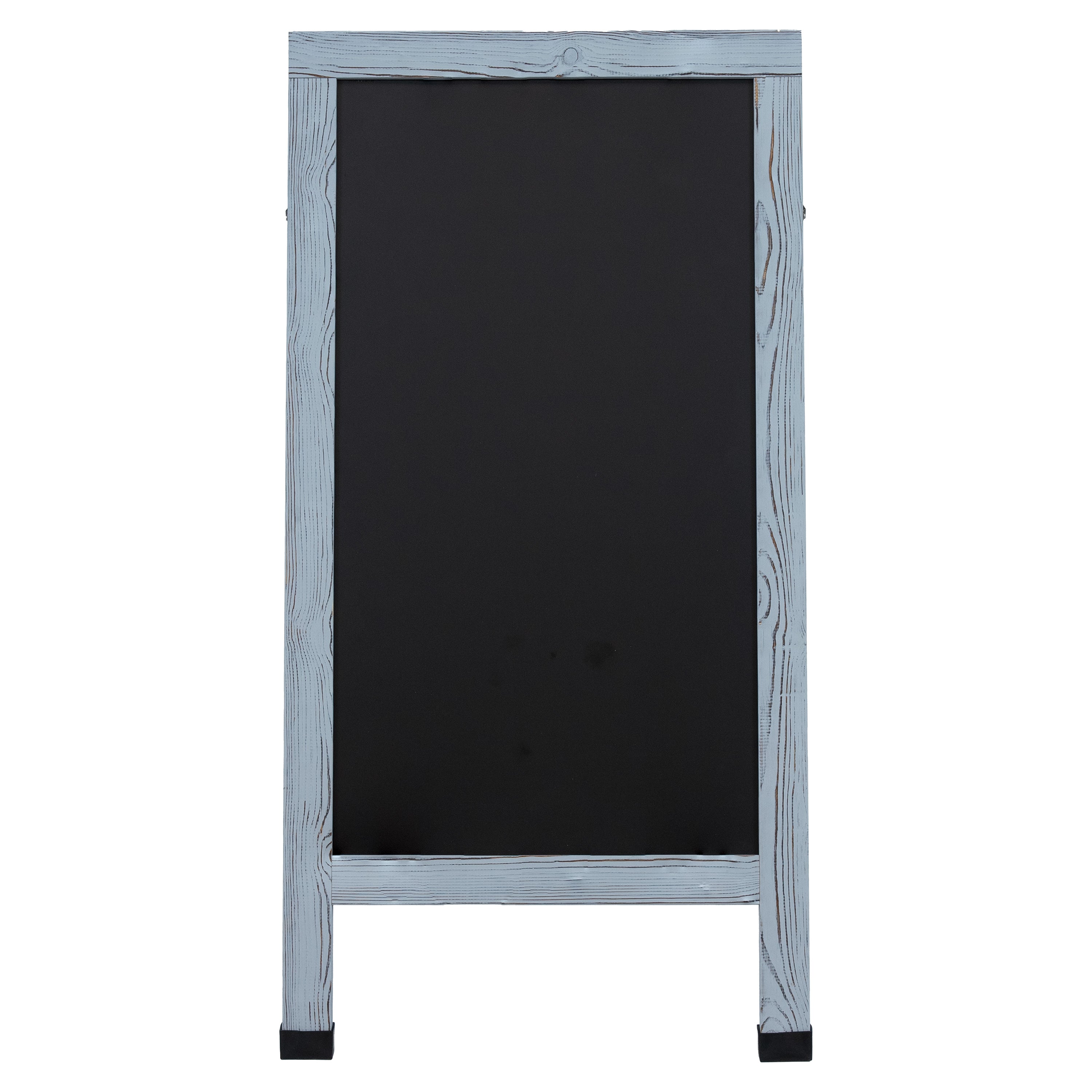 48 x 24 Inch A-Frame Chalkboard Sign by Sunnydaze - Outdoor & Indoor Menu Board, Wedding Welcome Sign, Restaurant Specials Board, Cafe Signage