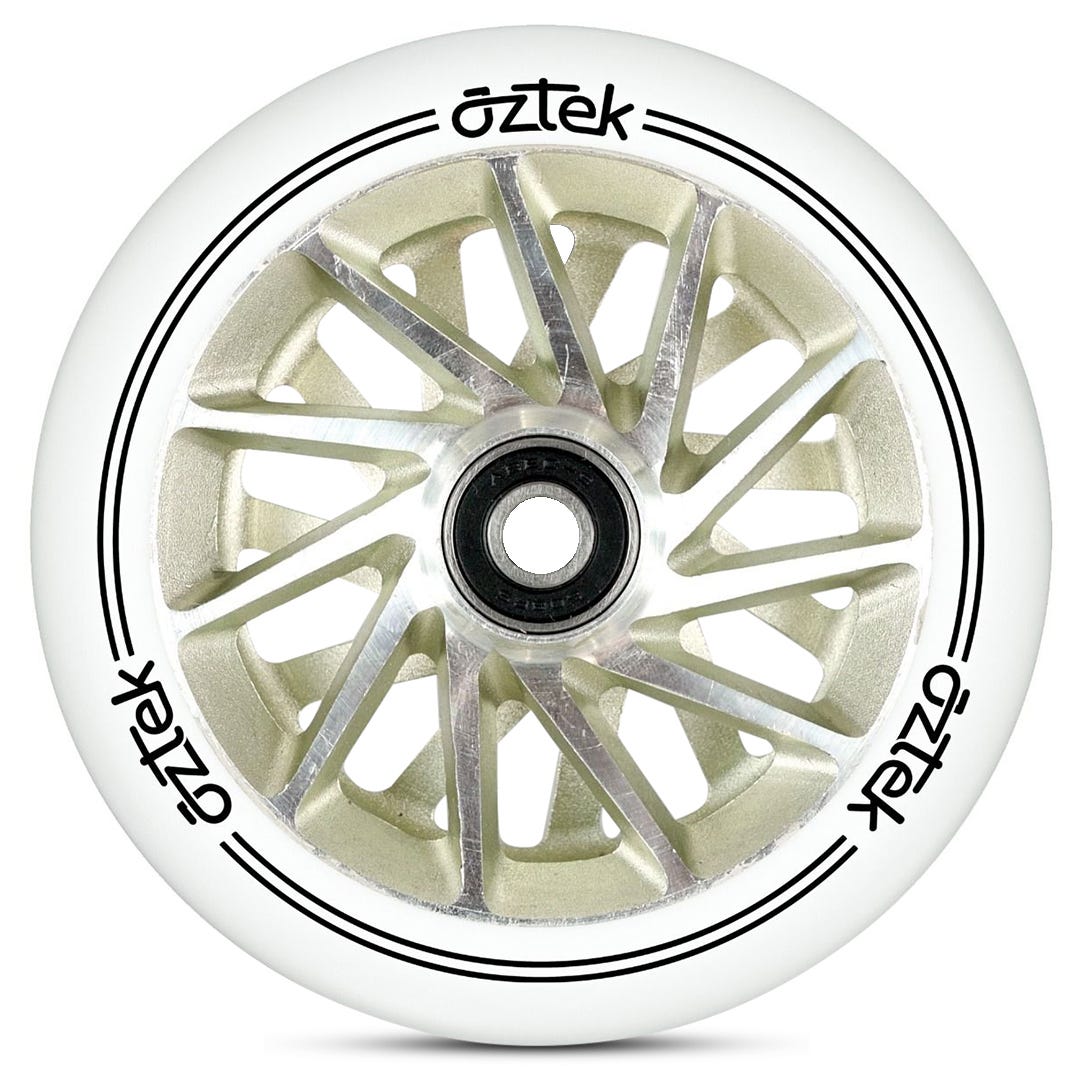 Aztek Ermine XL Wheels 30mm Wide - Premium Skateboard Wheels for Smooth Rides on Streets & Parks