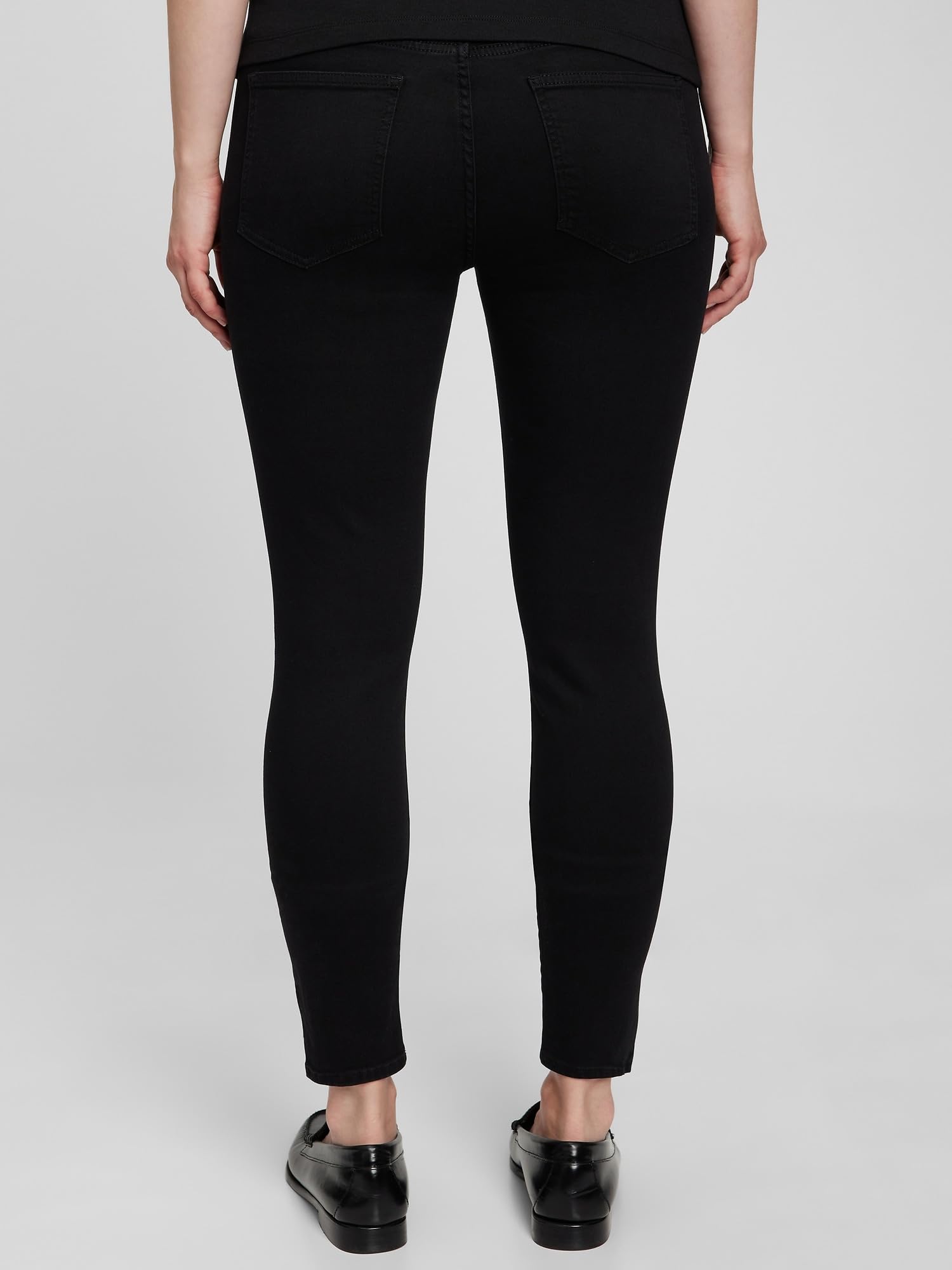 GAP Women's Maternity Full Panel Skinny Jeans - Stretch Denim Pants for Pregnant Women | Comfortable & Stylish for Work, Casual & Everyday Wear