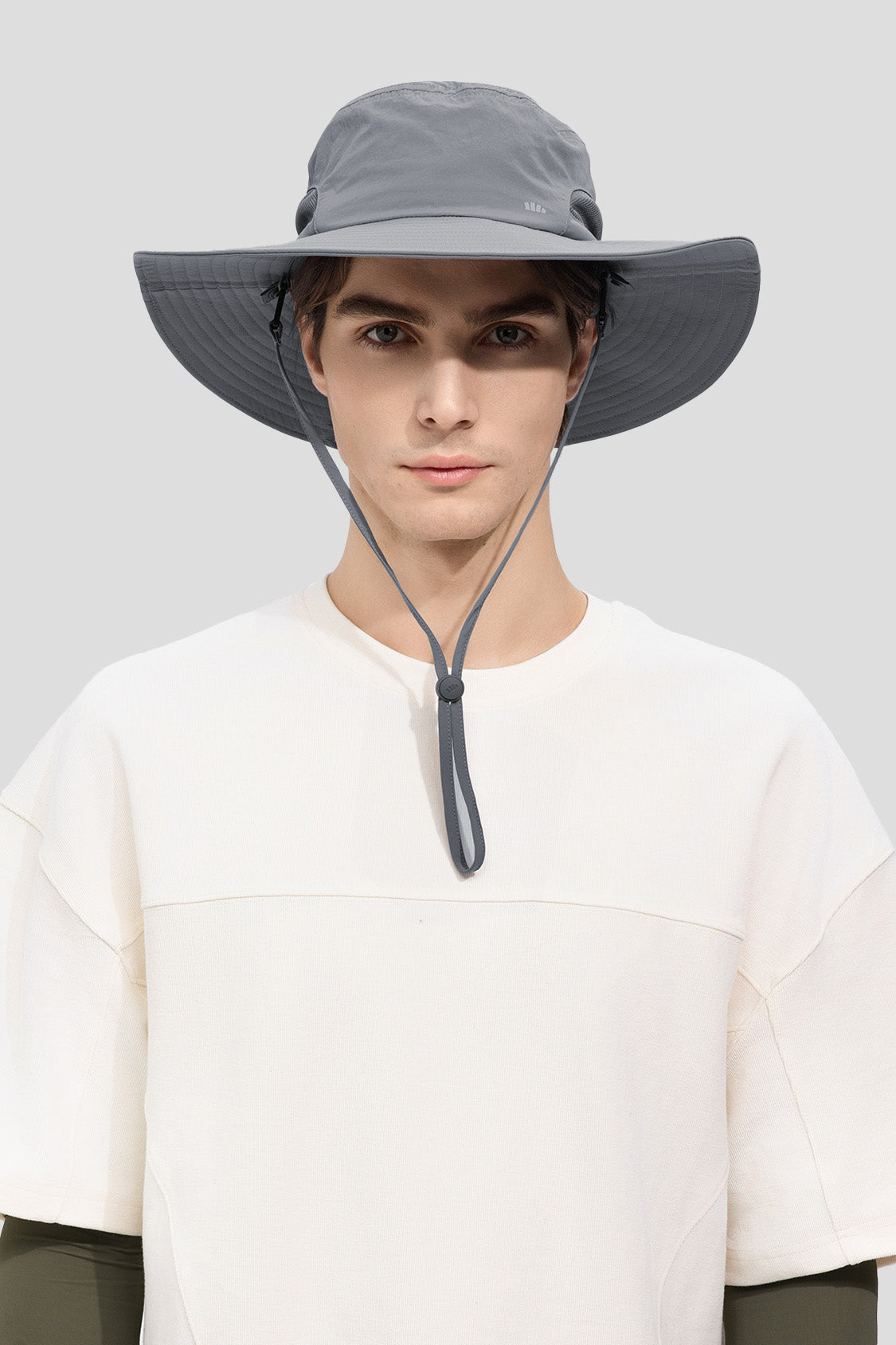 UPF50+ Men's Full Coverage Sun Protection Fishing Hat - Wide Brim Outdoor Hat for Fishing, Hiking & Beach - UV Protective Sun Hat for Men