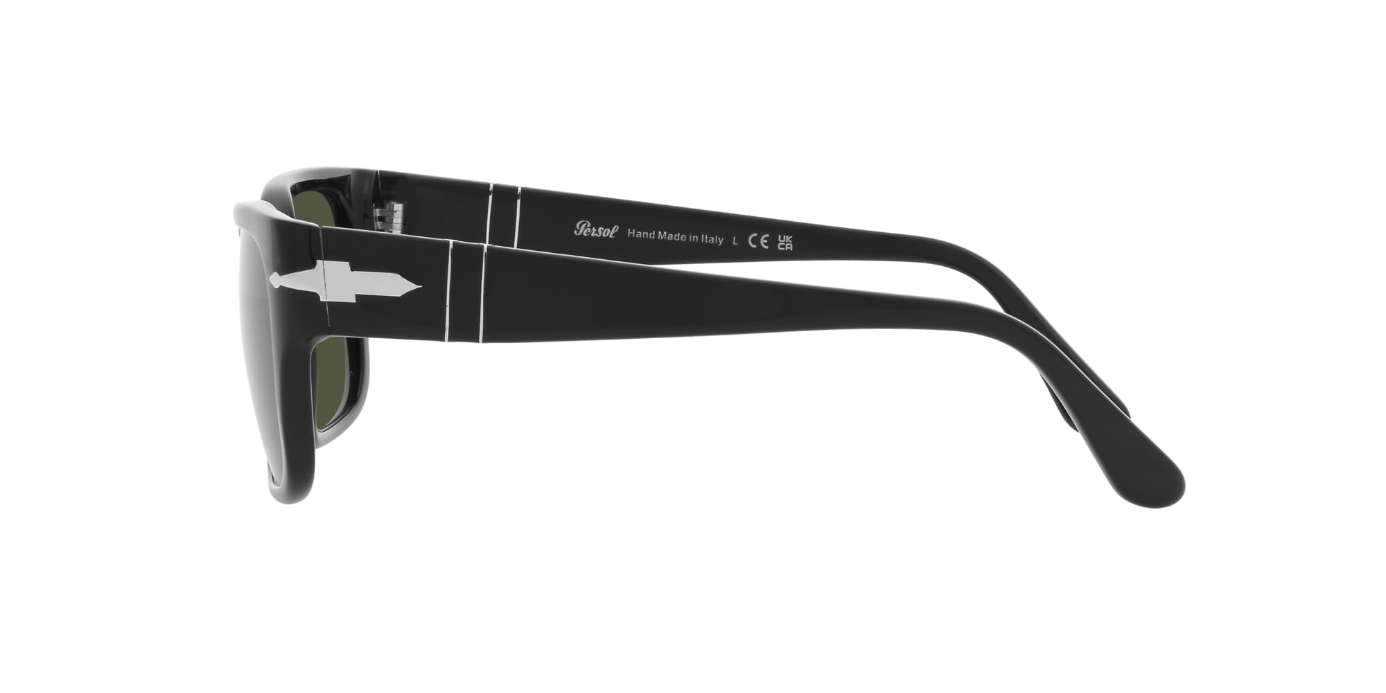 Persol PO3315S Rectangular Polarized Sunglasses for Men & Women - UV Protection, Classic Style - Perfect for Driving, Travel & Outdoor Activities