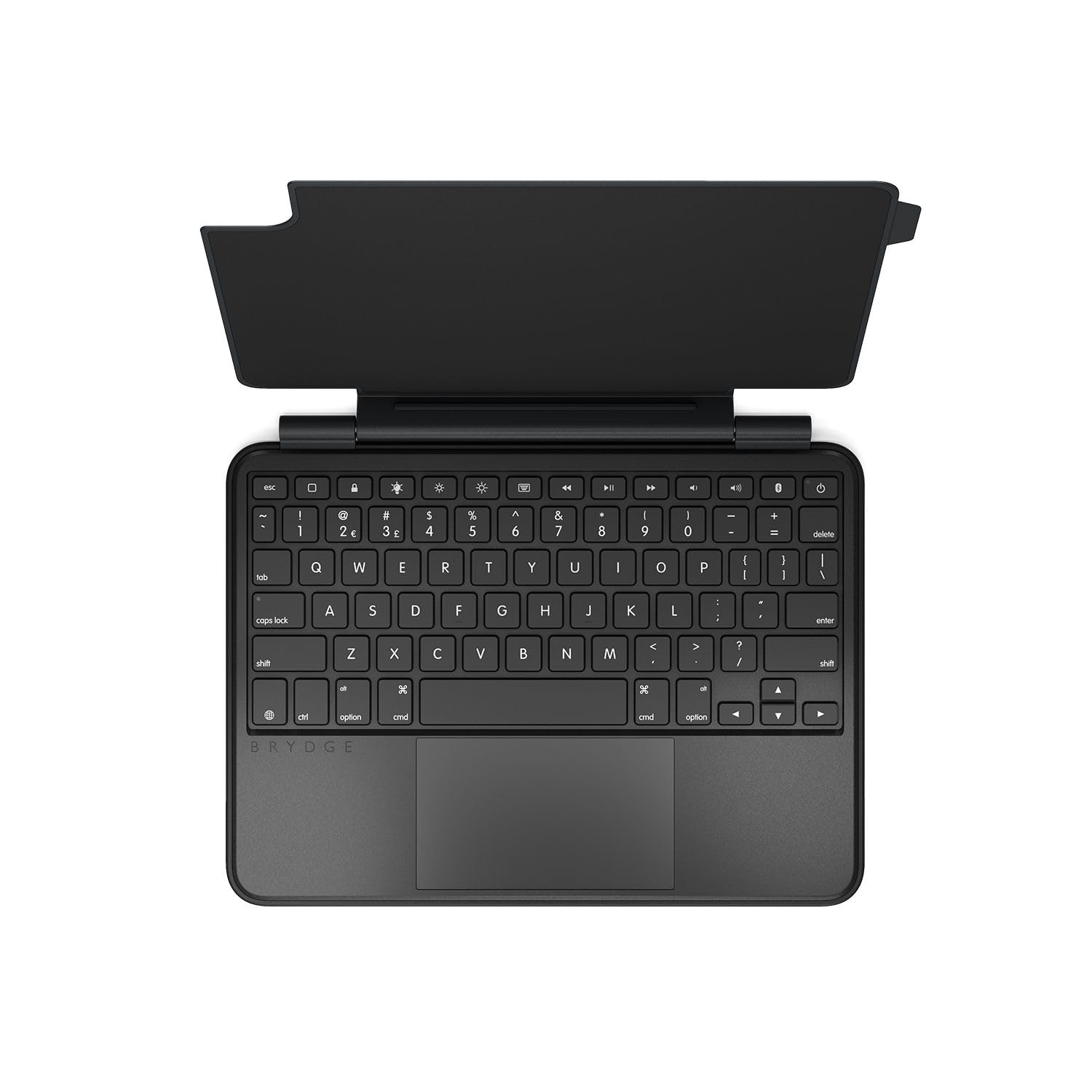Brydge Air MAX+ Wireless Bluetooth Keyboard Case with Multi-Touch Trackpad for iPad Air 4th Gen & iPad Pro 11-inch (2020-2024) - Detachable Magnetic SnapFit Cover, MIL-STD-810G 4ft Drop Protection - Perfect for Work, Travel & Home Office Use