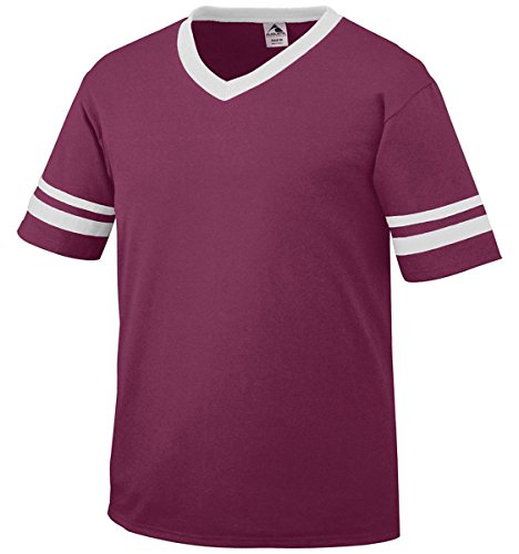 Maroon/White