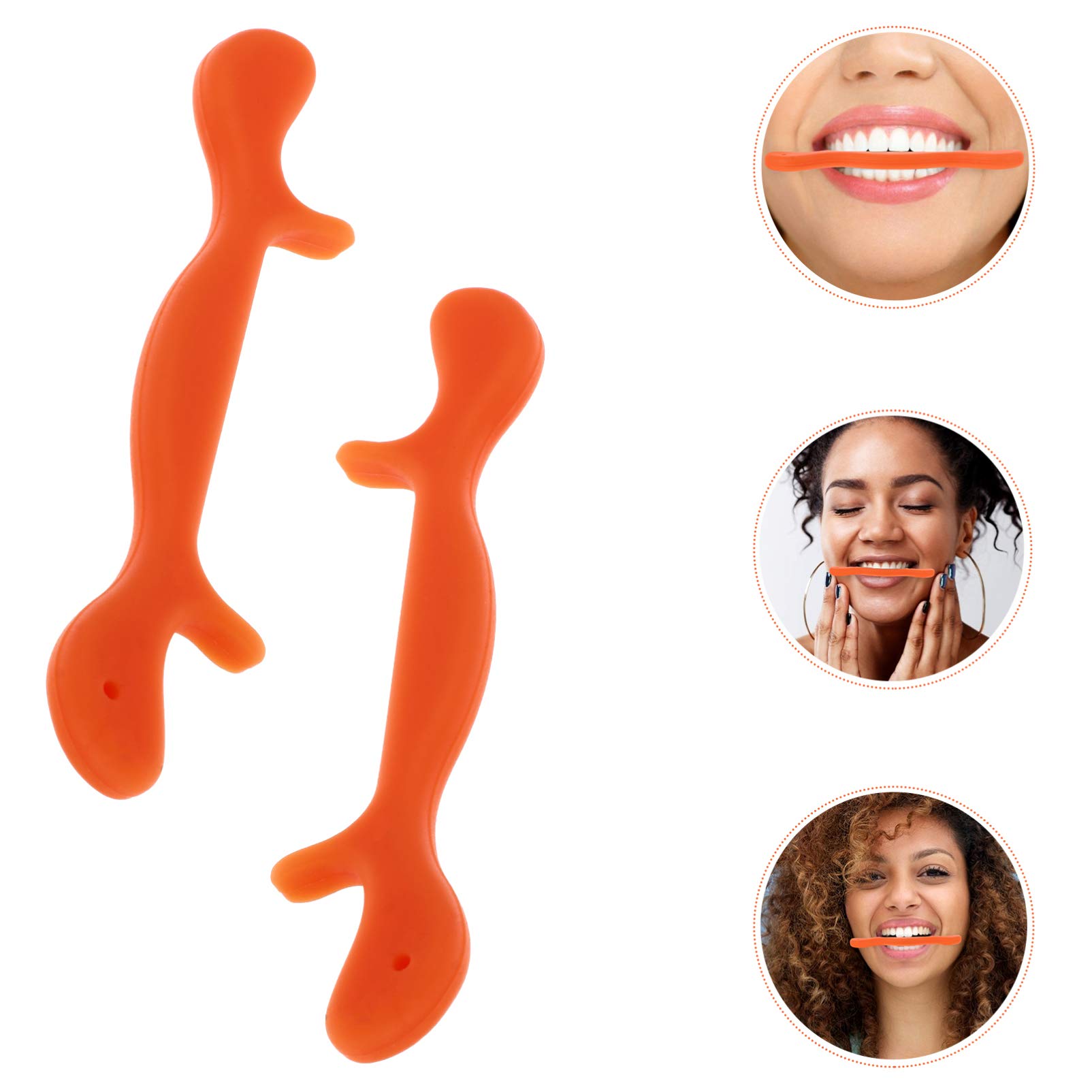 EXCEART Facial Exerciser Mouth Piece - Jaw Muscle Trainer for Face Slimming & Toning | Angel Lift Mouth Exercise Device with Face Flex Bands | Perfect for Smile Training, Double Chin Reduction & Anti-Aging at Home or Gym