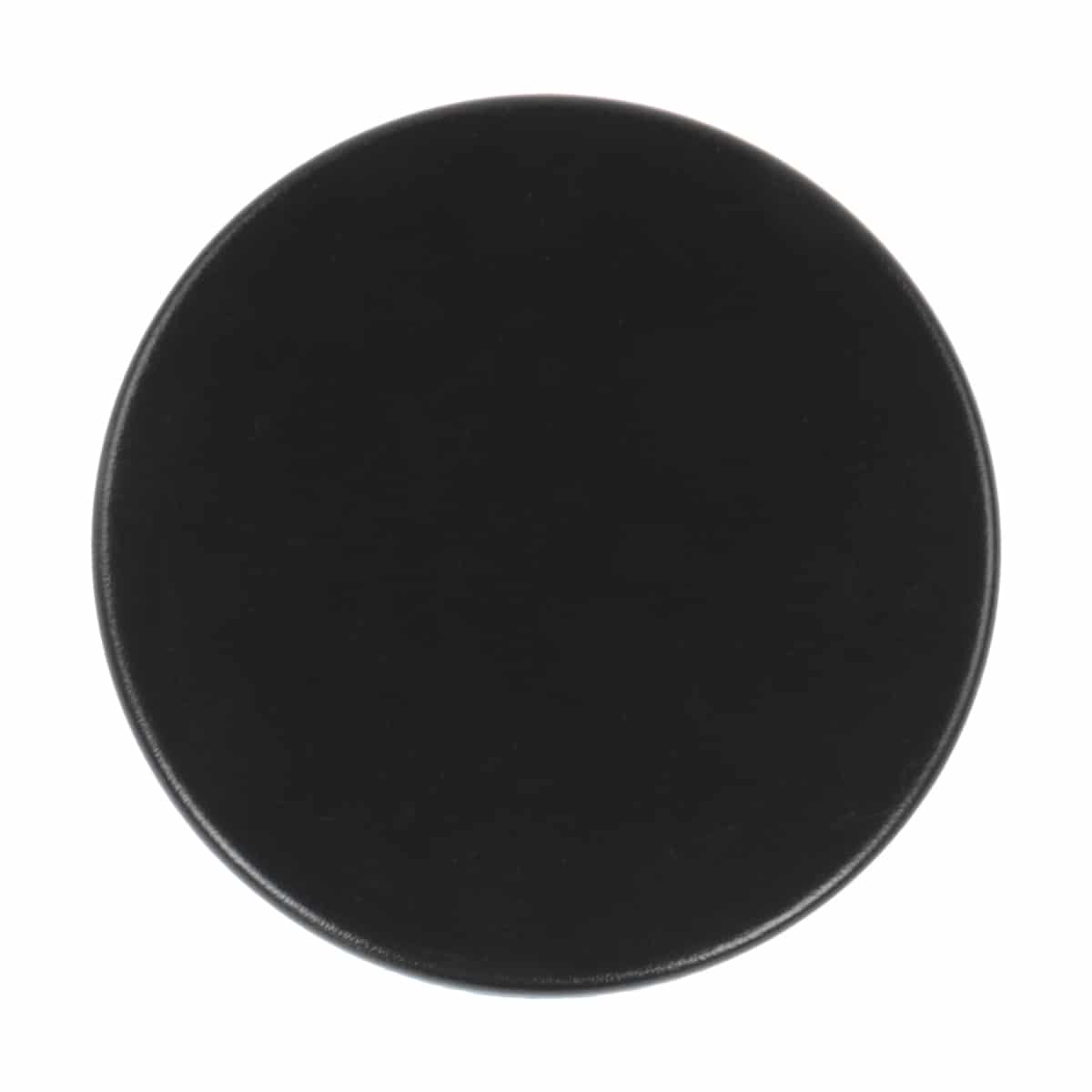 Coiltek 6 Round Coil Cover - Hard Plastic Skidplate for Metal Detectors - Durable Black Scuff Protection for Outdoor Treasure Hunting & Beach Metal Detecting
