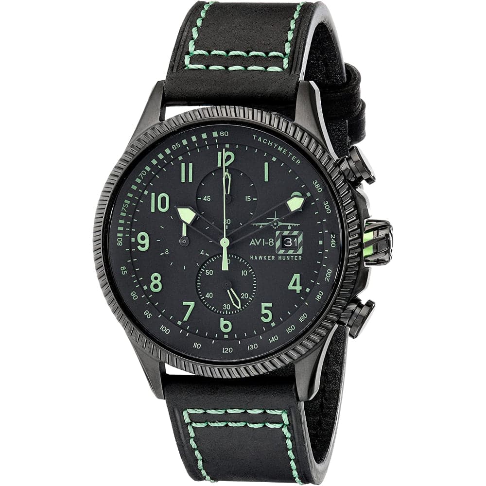 AVI 8 Hawker Hunter AV-4036-02 Men's Military Pilot Watch - Stylish Analog Quartz Timepiece for Aviation Enthusiasts & Everyday Wear
