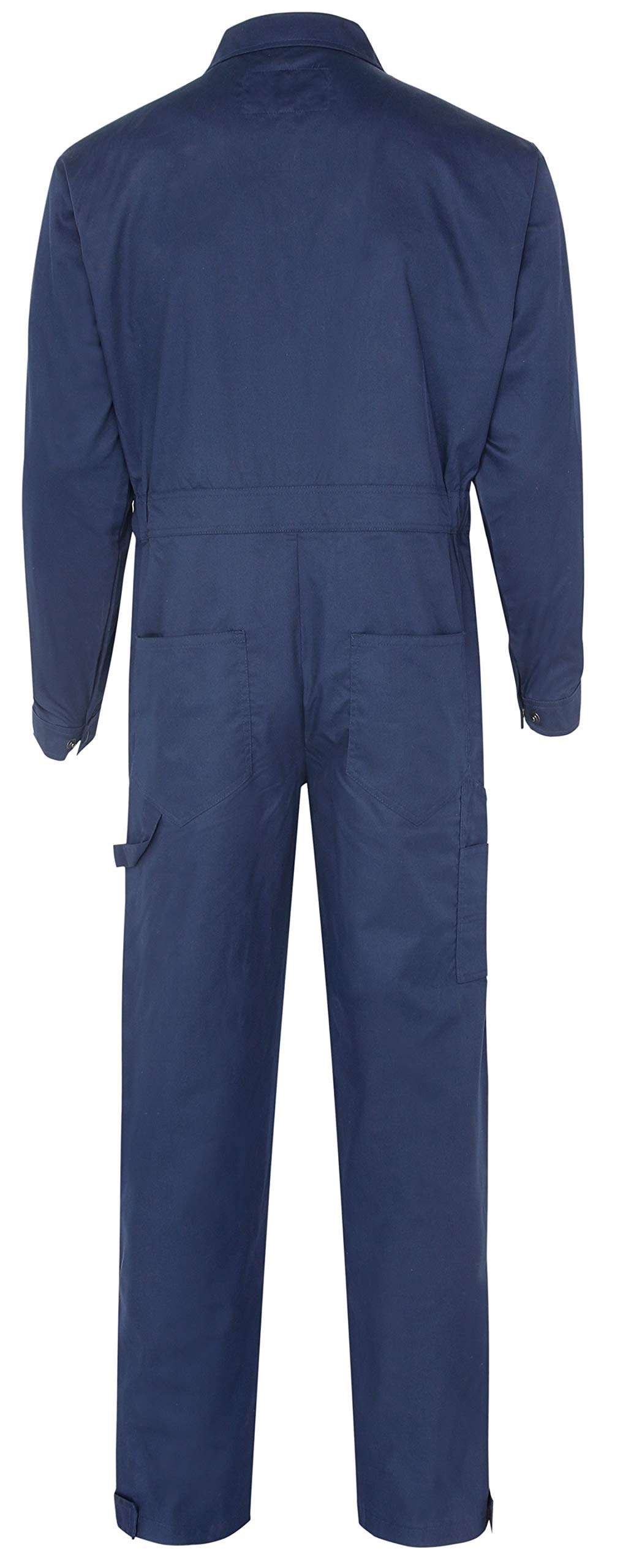 UniformOne Heavy-Duty Coveralls with Multiple Tool Pockets & Brass Zipper - Ideal for Construction, Auto Repair & Industrial Work