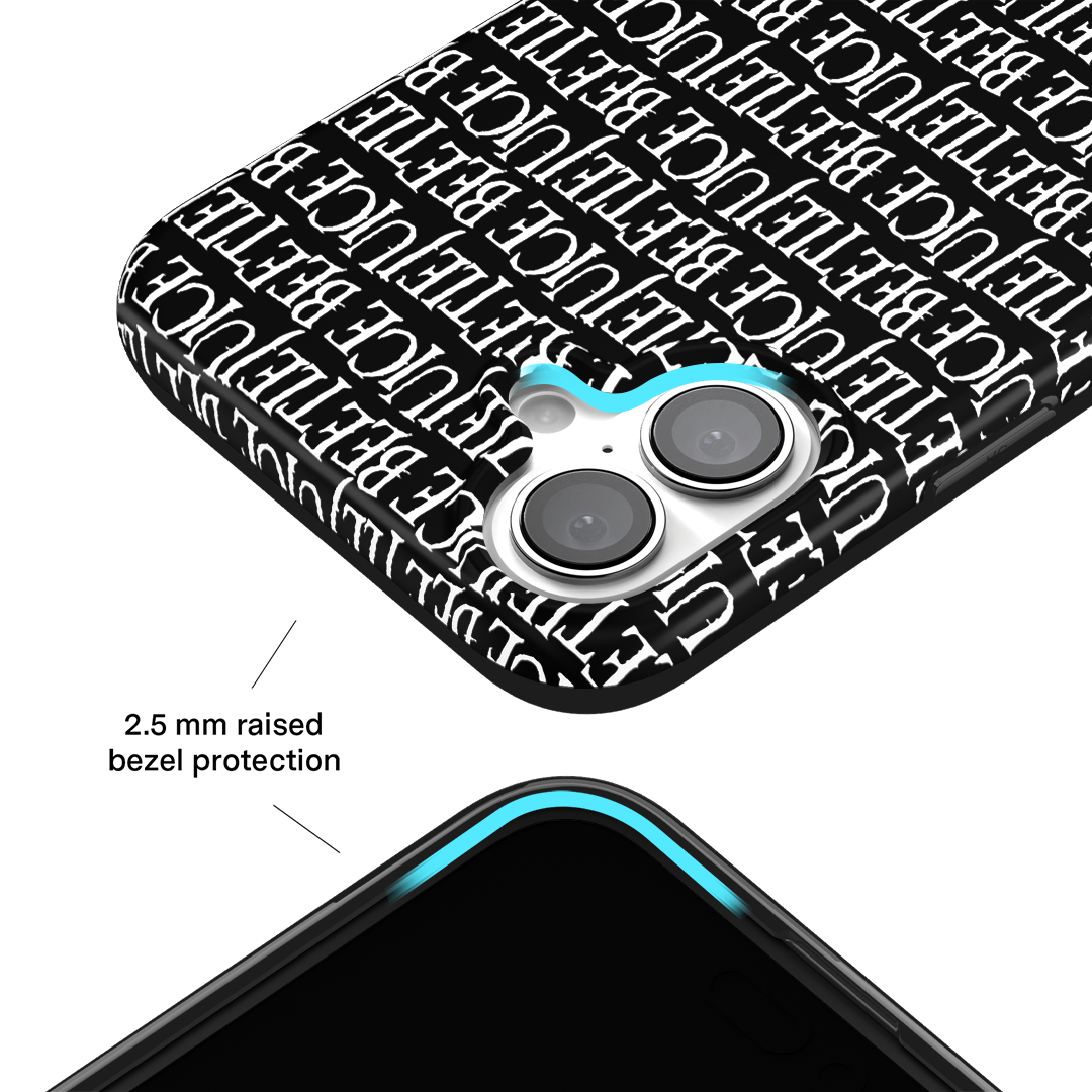 Beetlejuice iPhone Case - Premium Protective Cover for iPhone 13/14/15 - Unique Movie Inspired Design - Perfect for Halloween, Cosplay, and Movie Fans