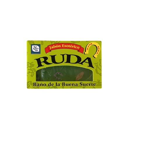 Nuestra Salud Rue Herb Soap Bar - 100% Natural Organic Soap for Hand Face & Body - Gentle Moisturizing Skin Care - Perfect for Daily Cleansing & Sensitive Skin Care Routine