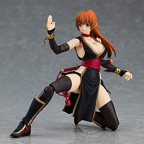 Max Factory Dead Or Alive: Kasumi (C2 Black Version) Figma Action Figure - Collectible Anime Figure for Display & Gaming Enthusiasts - Perfect for Home Decor, Office Display & Anime Collections