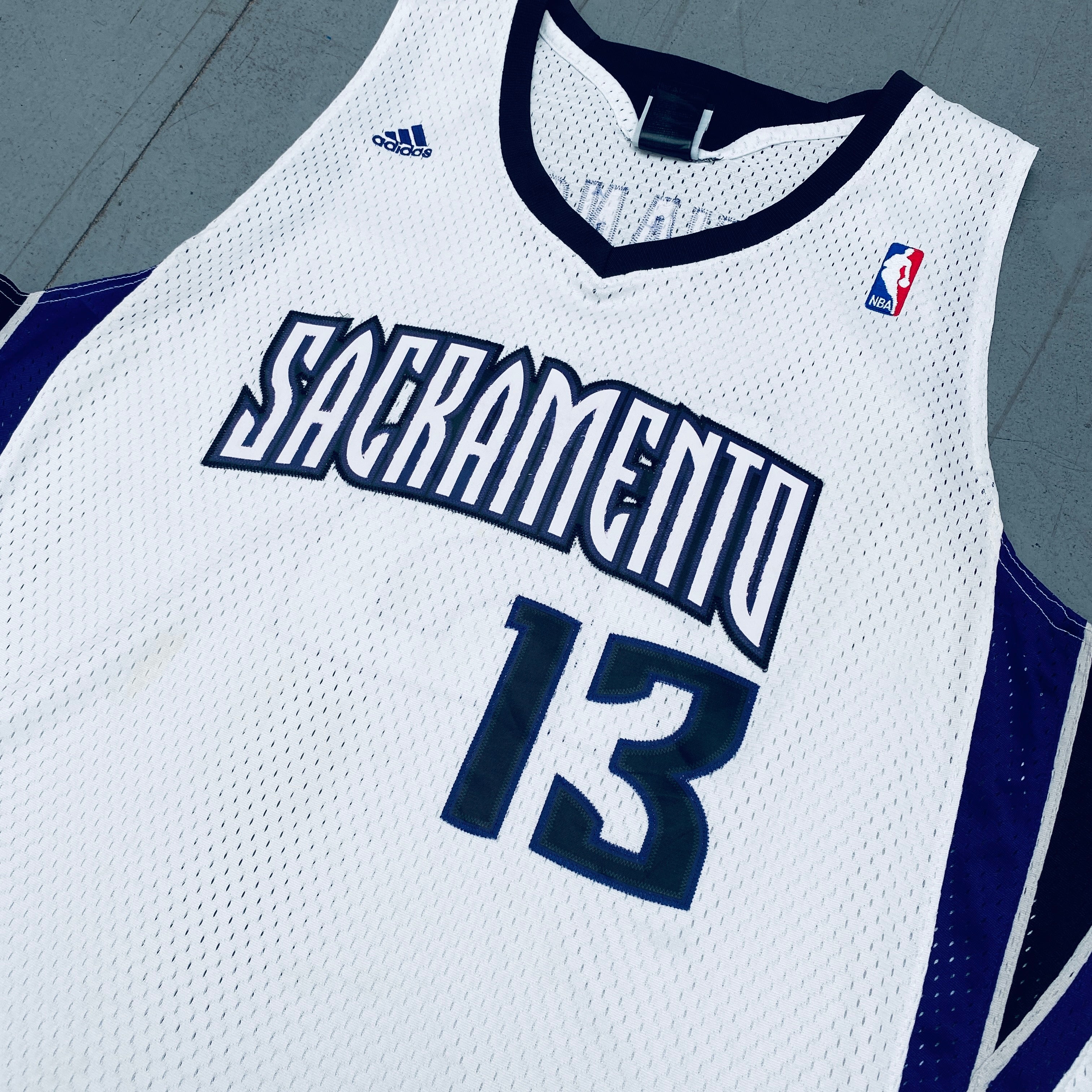 Sacramento Kings Tyreke Evans 2009-10 Rookie White Stitched NBA Jersey XXL - Authentic Adidas Basketball Jersey for Fans, Collectors & Game Day Outfits