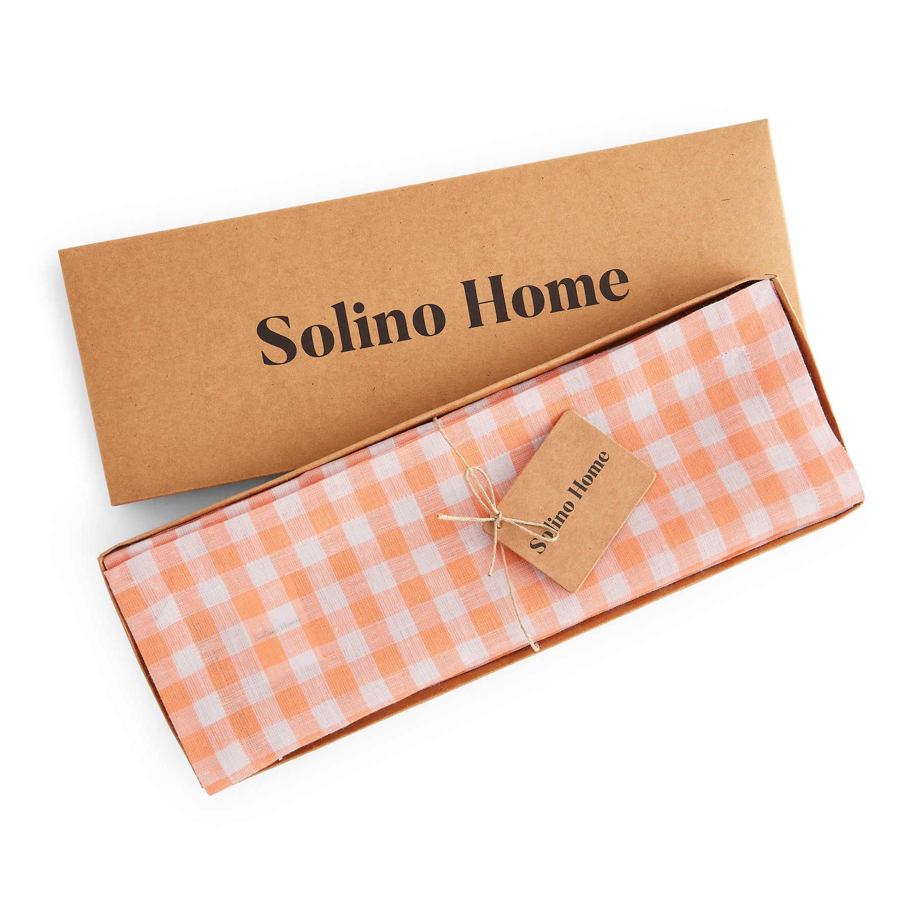 Stylish Gingham Placemats Set of 4 - Cotton Table Mats for Dining Room Decor, Kitchen Table Setting & Picnic Accessories