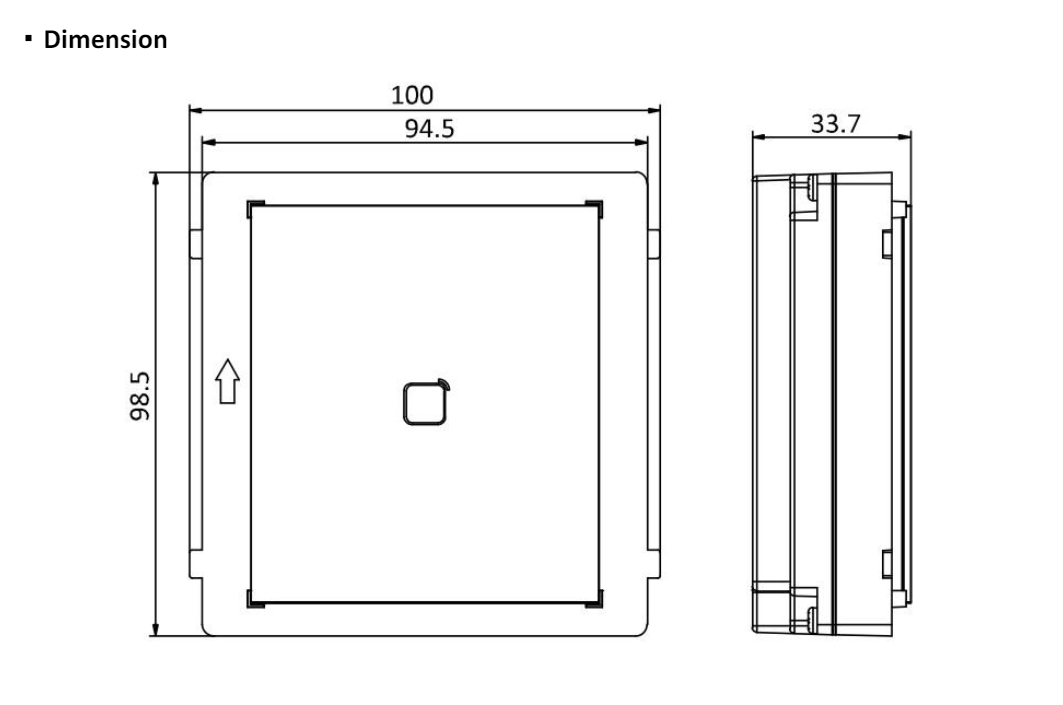 DS KD E Module Intercom with EM Card Reader - Secure Access Control System for Offices, Apartments & Gated Communities
