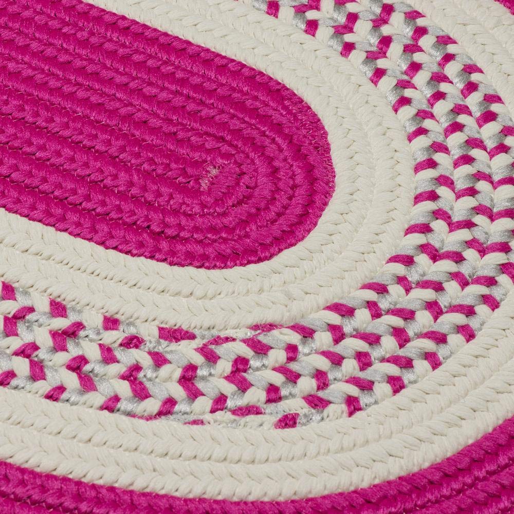 Premium Crescent Rugs 2' x 10' Non-Slip Runner - Vibrant Magenta Pink Boho Rug for Hallway, Entryway, Bedroom & Dorm Decor