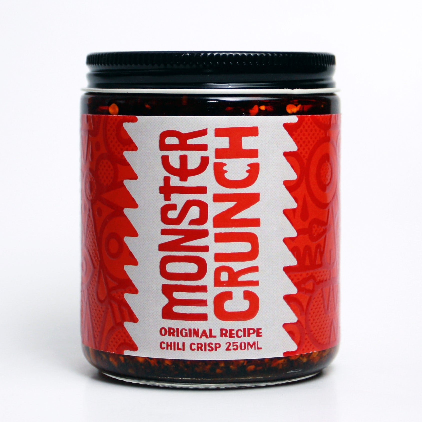 Monster Crunch Chili Crisp Sauce - Spicy Chili Oil for Cooking, Stir Fry, Noodles & Dumplings - Perfect for Asian Cuisine, Hot Pot & BBQ