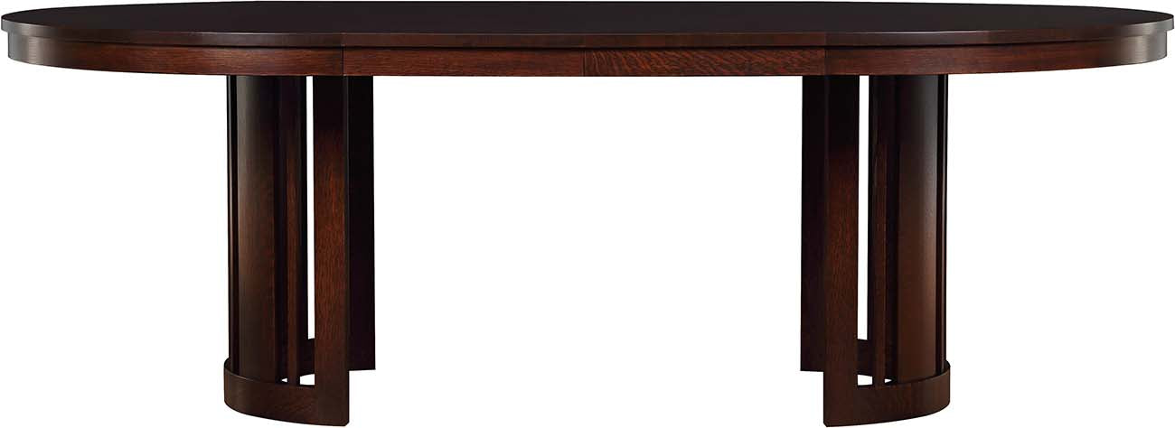 Park Slope Round Dining Table - Modern Wooden Kitchen Table for 4-6 People | Perfect for Small Spaces, Breakfast Nooks & Cozy Family Dinners