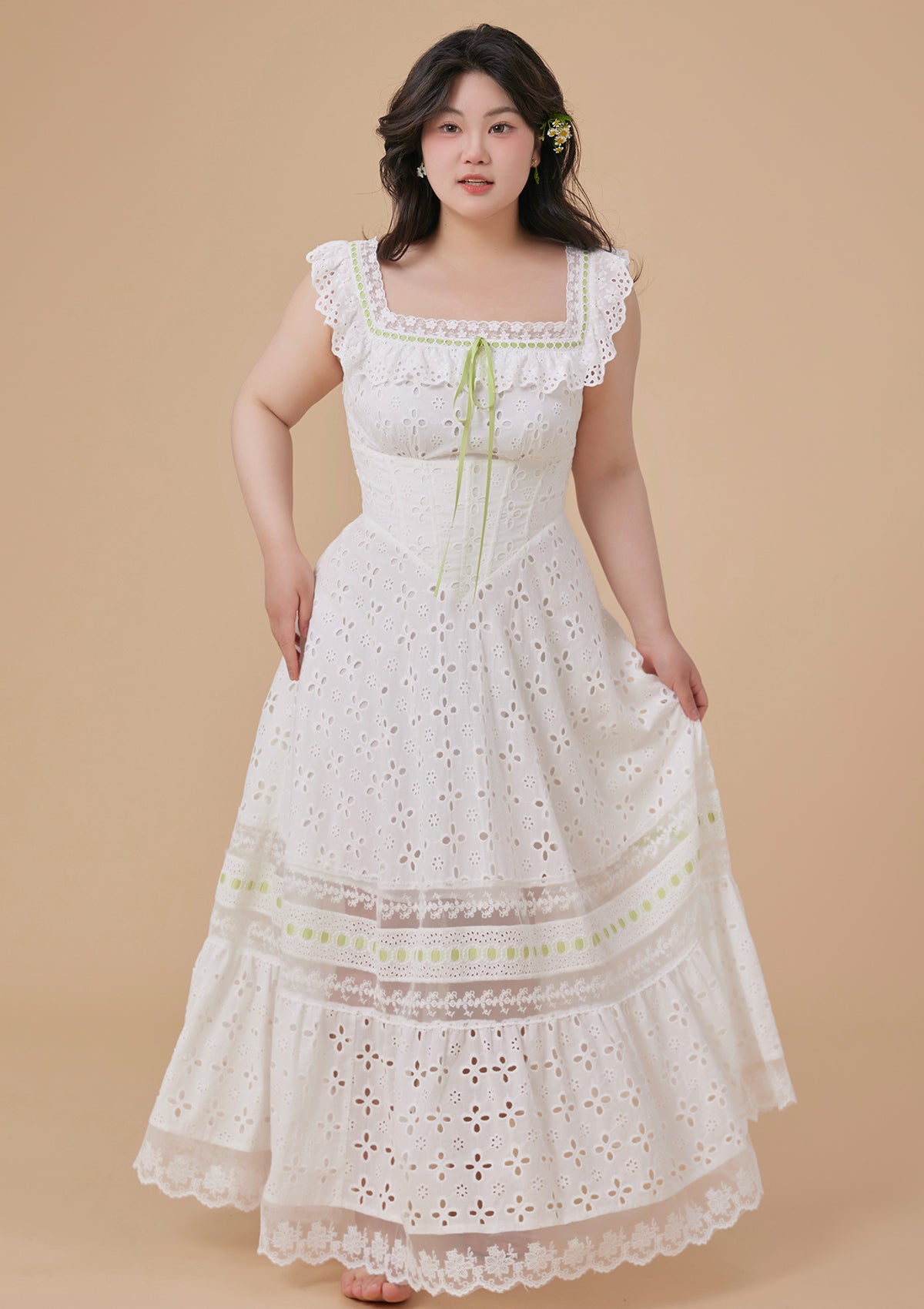 Curve & Plus Size Lime Soda Corset Dress for Women - Sexy Bodycon Party Dress for Night Out, Clubwear, Date Night & Special Occasions