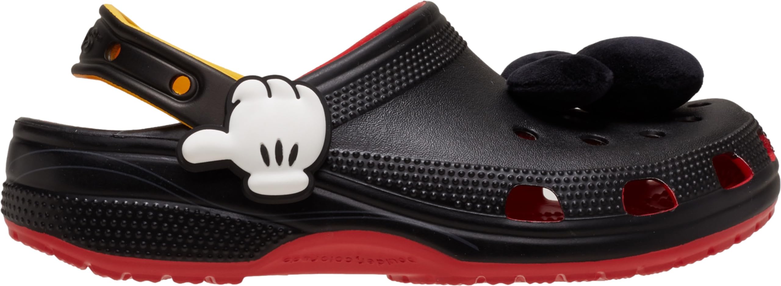Crocs Unisex-Adult Disney Mickey Mouse Classic Clogs - Comfortable Slip-On Shoes for Men & Women - Perfect for Casual Wear, Home, Garden & Outdoor Activities