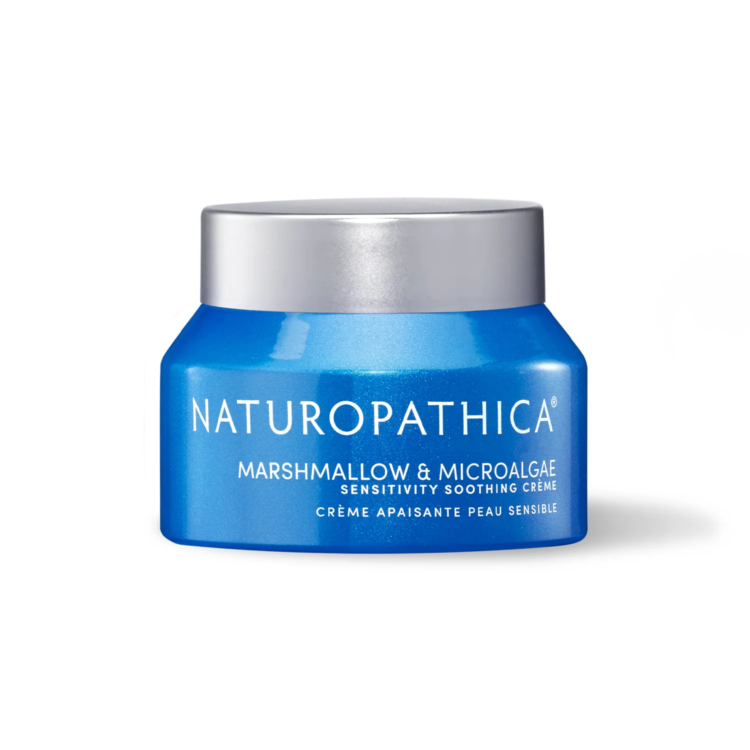 Naturopathica Marshmallow & Microalgae Sensitivity Soothing Cream for Dry, Irritated Skin - Calming Face Moisturizer for Sensitive Skin Care Routine