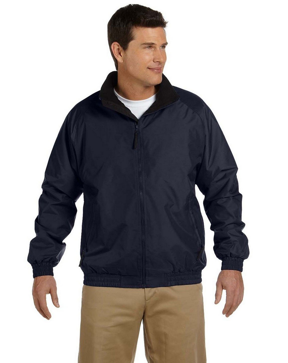 M740 Fleece Lined Nylon Jacket - Waterproof Windbreaker for Men & Women | Warm Winter Outdoor Coat for Hiking, Camping & Cold Weather Activities