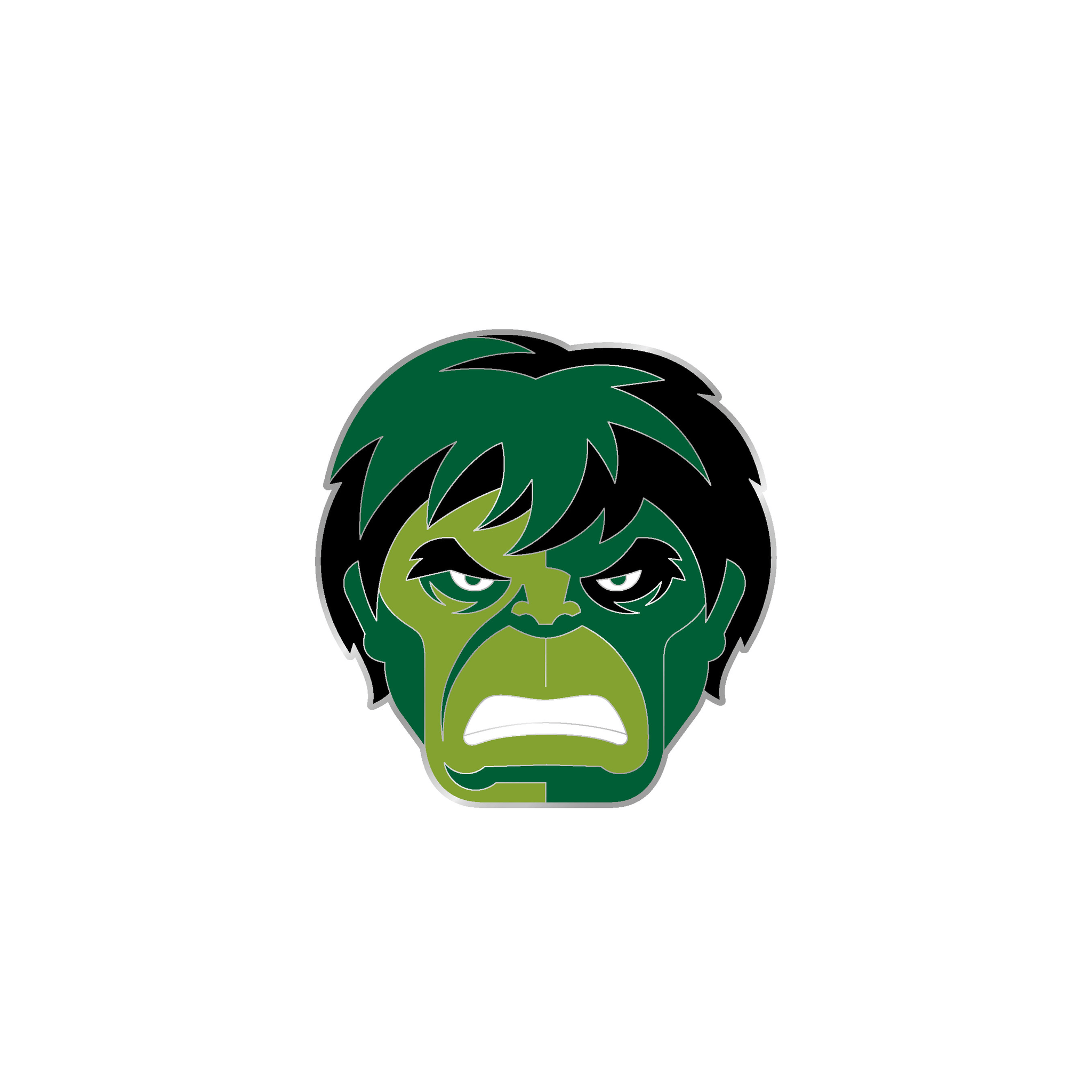 Marvel Incredible Hulk Enamel Pin - Collectible Superhero Badge for Backpacks, Jackets & Gifts - Perfect for Comic Fans & Cosplay Accessories