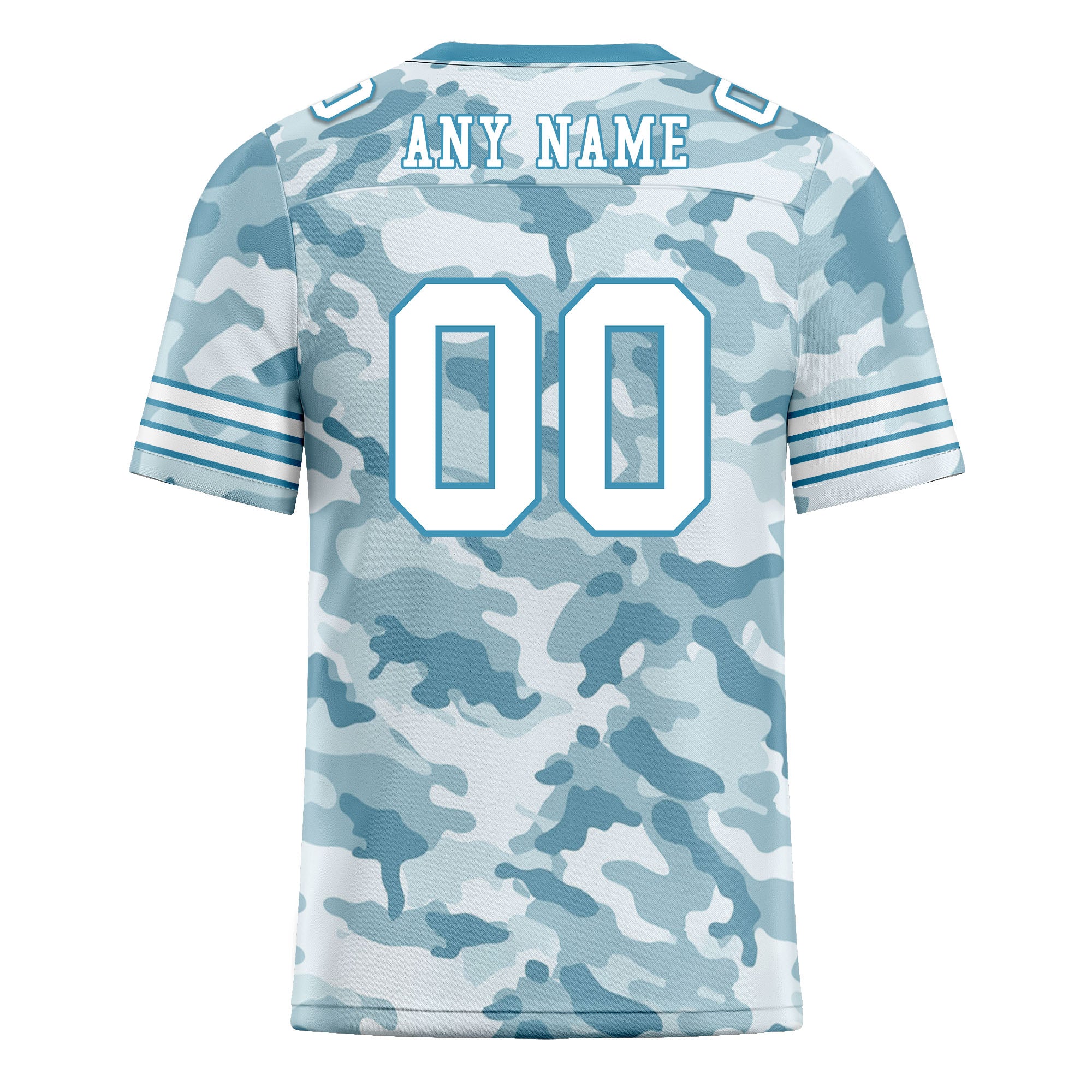 Custom Camo Personalized Authentic Football Jersey FBJ02 D06113 - High-Quality Customizable Sports Apparel for Football Fans, Teams & Gameday Events