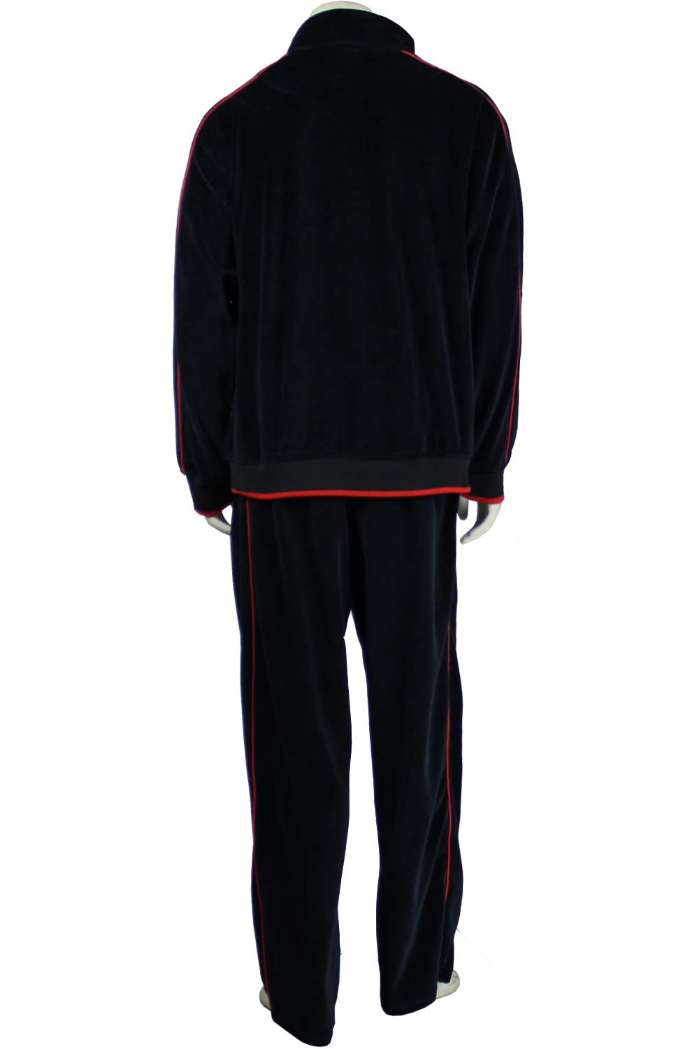 Men's Velour Tracksuit Set - Soft & Comfortable Lounge Wear for Casual Outfits, Gym, and Home Relaxation