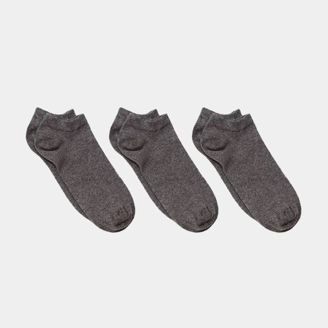 Breathable Lightweight Ankle Socks for Men & Women - 98% Organic Cotton - Perfect for Running, Workout, and Daily Wear