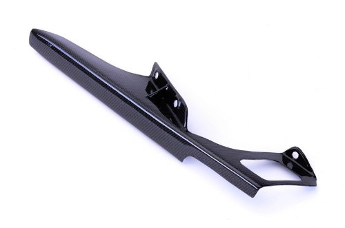 Bestem Carbon Fiber Chain Guard for Suzuki GSXR 1300 Hayabusa 1997-2007 - Lightweight Plain Weave Design - Motorcycle Protection & Style Upgrade for Street & Track Racing